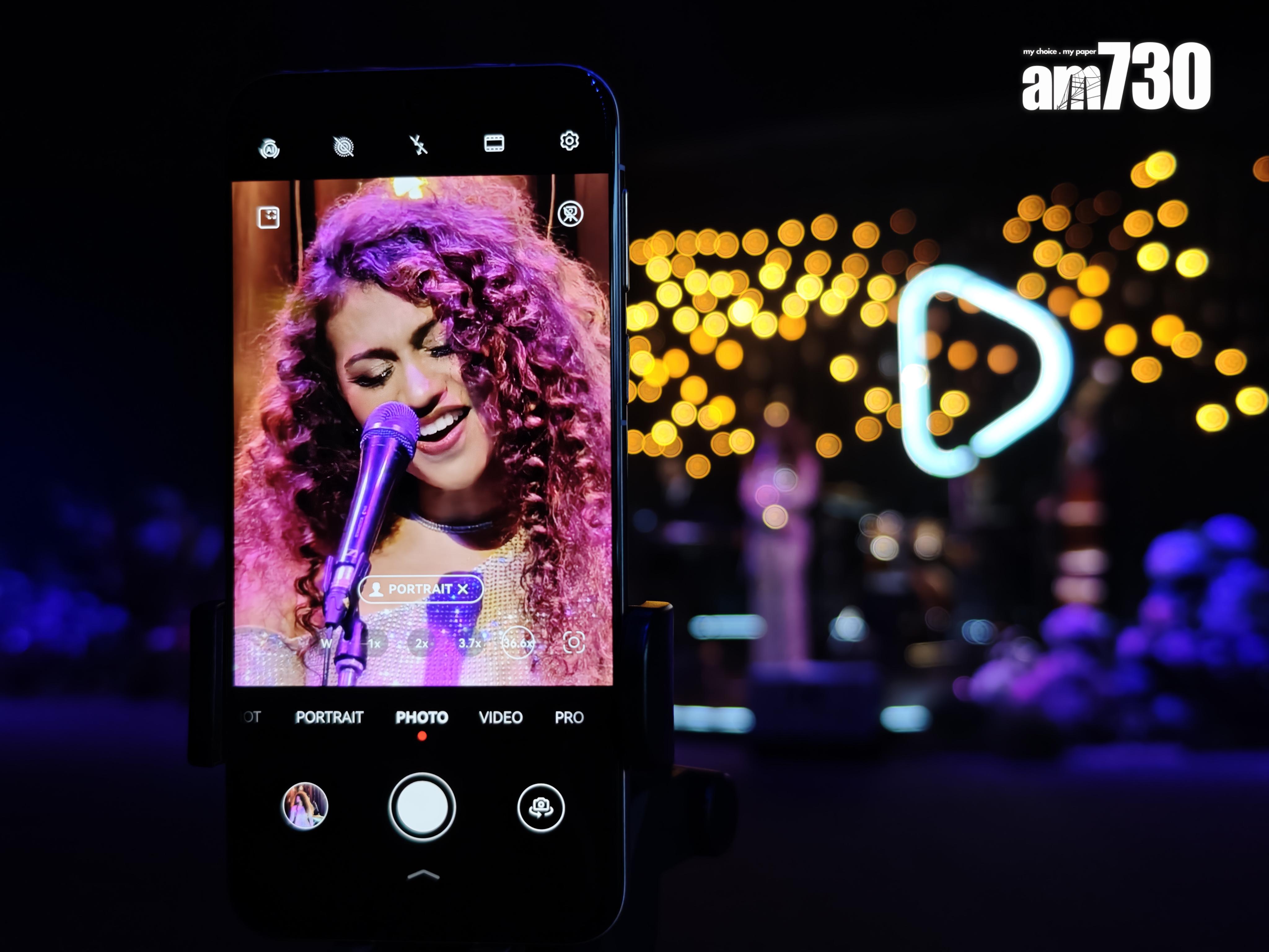 HUAWEI Pura 80 Ultra在昏暗環境下使用長焦人像仍然清晰可見。