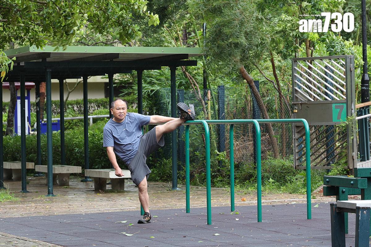 韋帕襲港,天文台發出十號颶風信號期間的市面情況。(資料圖片/吳康琦攝)