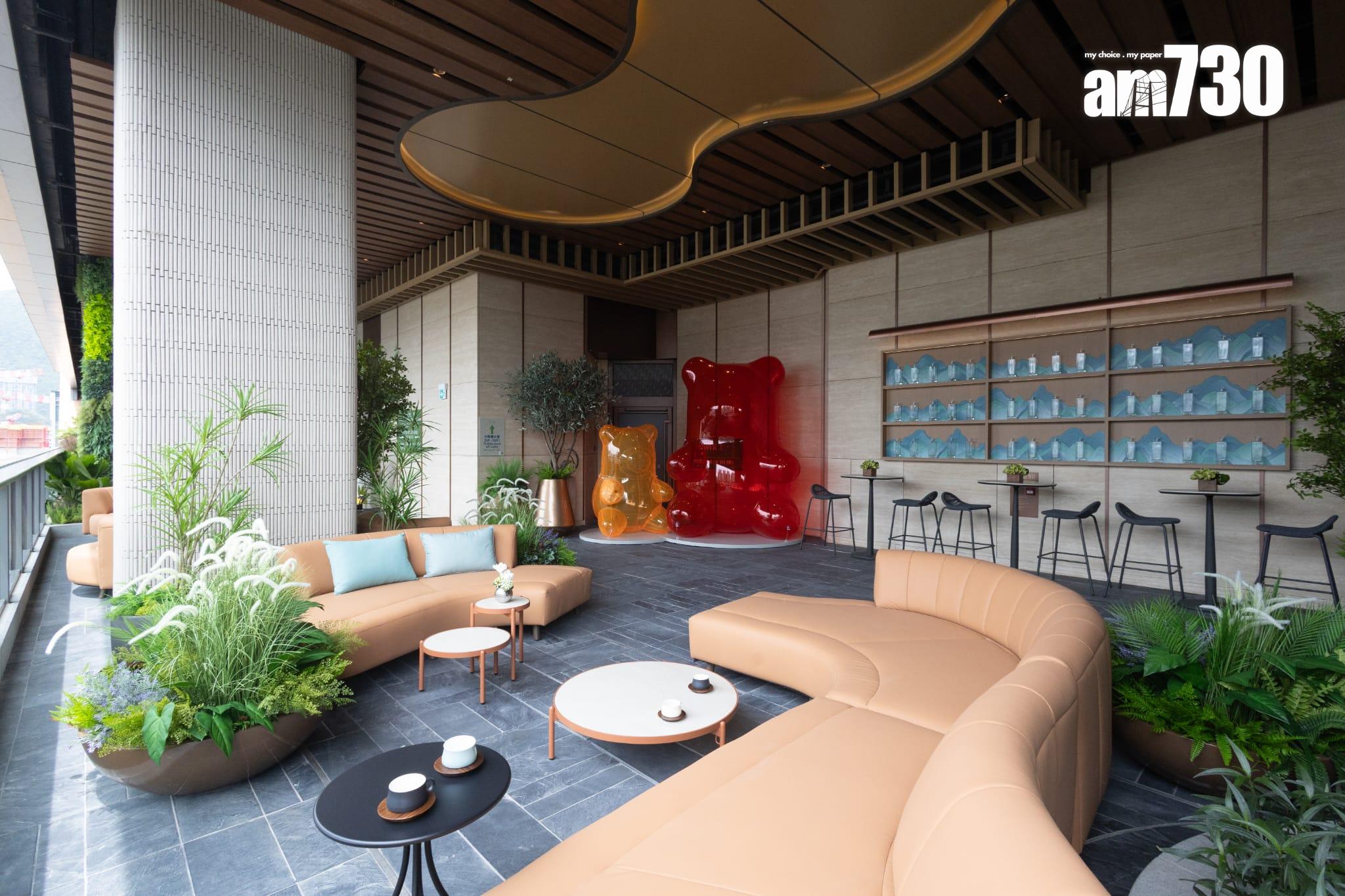 天璽.天會所連園林佔地10萬呎!設50米無邊際泳池(多圖有片)|啟德新盤