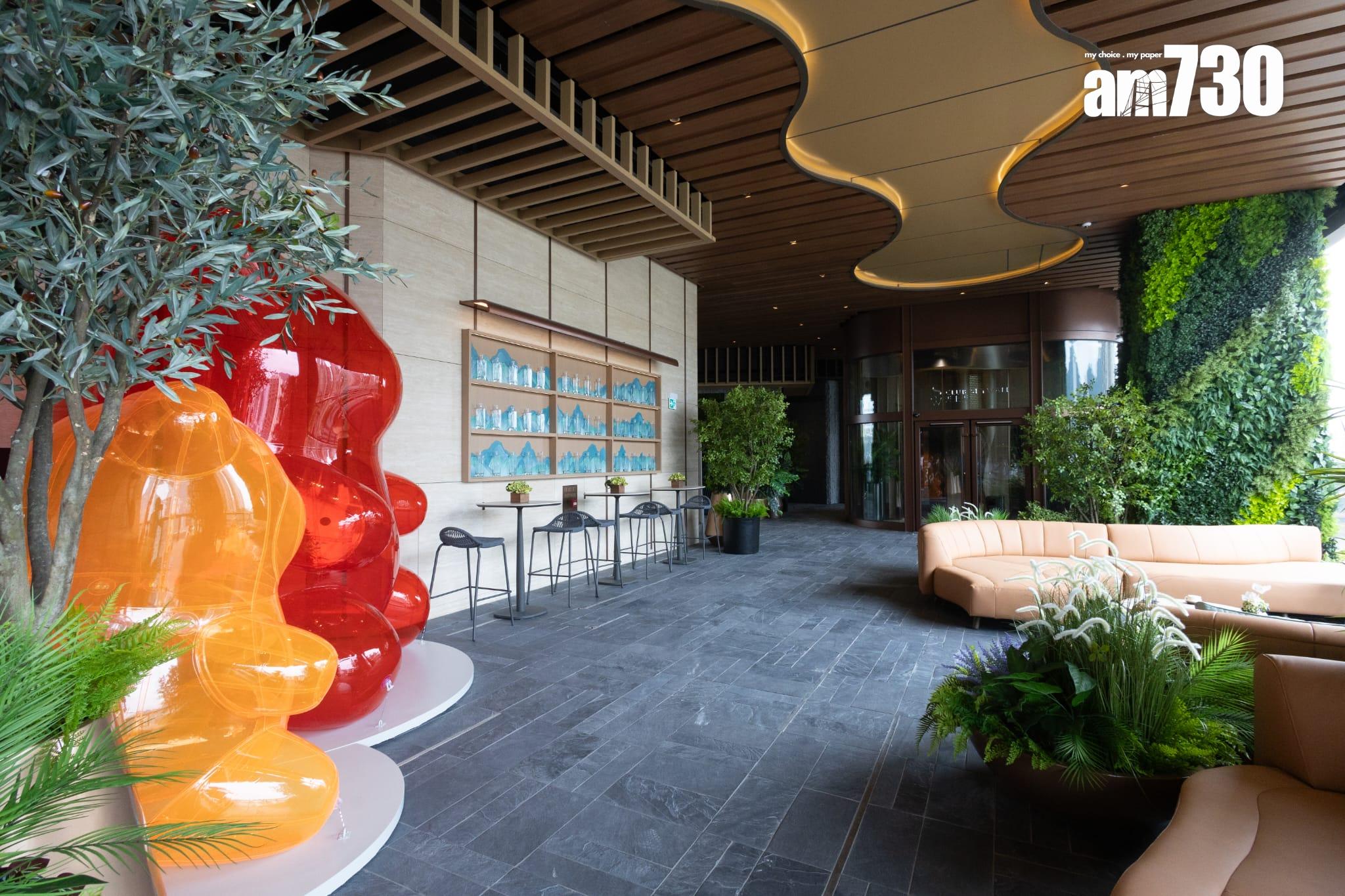 天璽.天會所連園林佔地10萬呎!設50米無邊際泳池(多圖有片)|啟德新盤