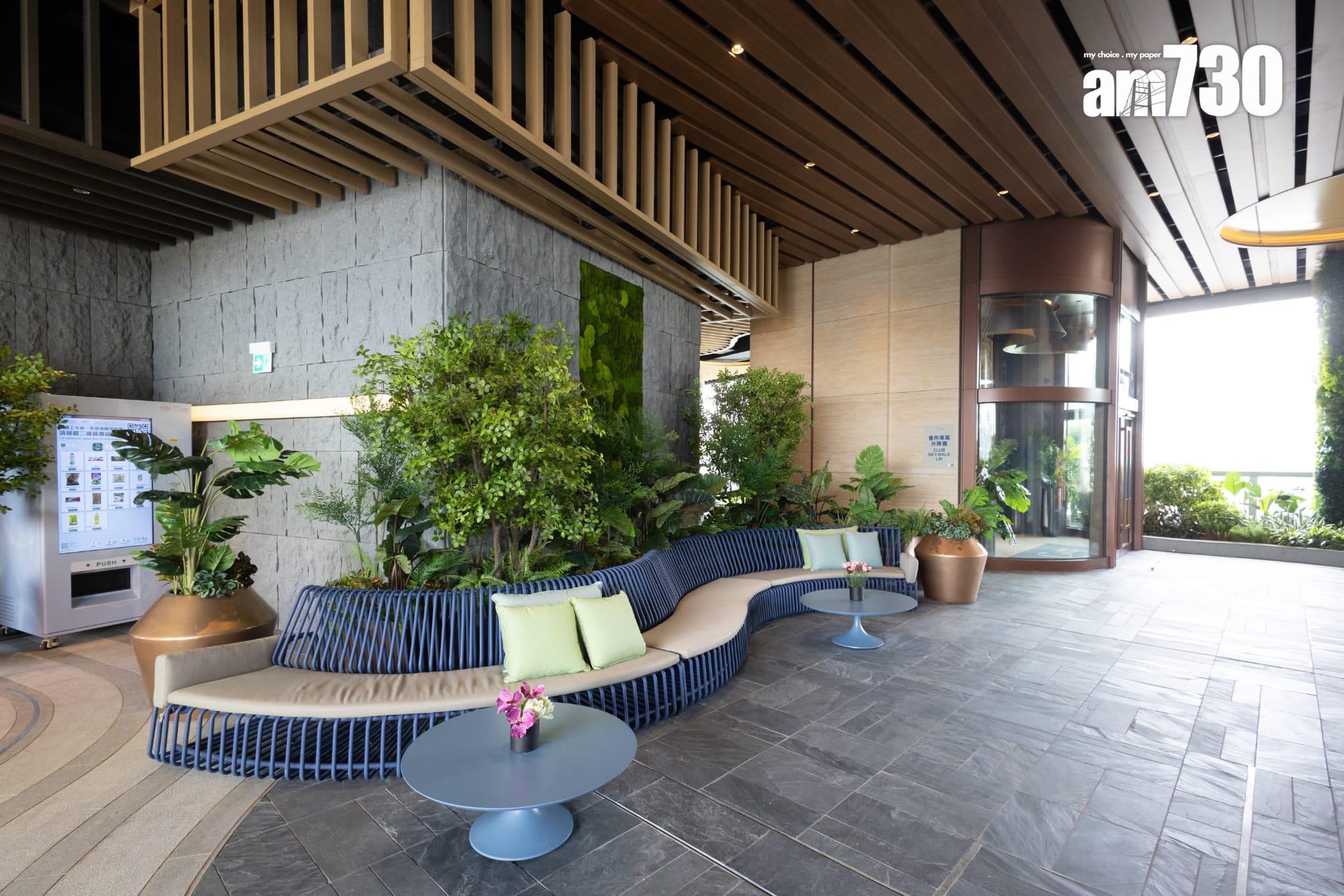 天璽.天會所連園林佔地10萬呎!設50米無邊際泳池(多圖有片)|啟德新盤