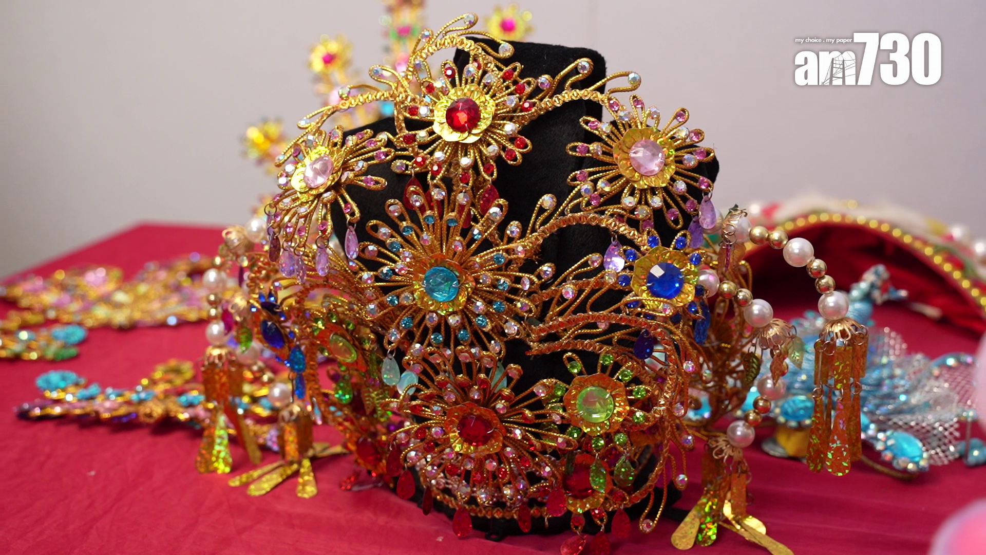 粵劇演員的穿著會根據角色設定和背景而定。(歐迪栢攝)