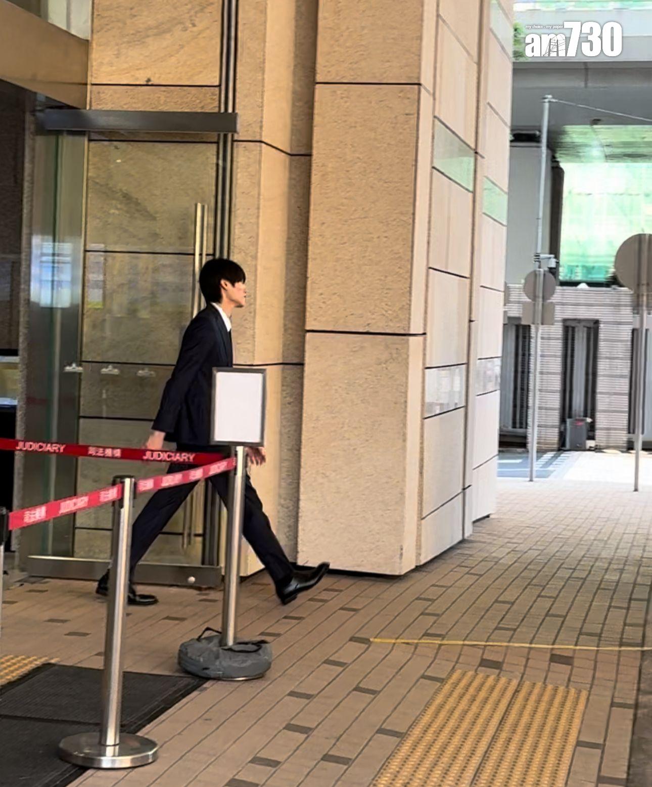 上村謙信最終判罰款15000港元。 (娛樂組攝)