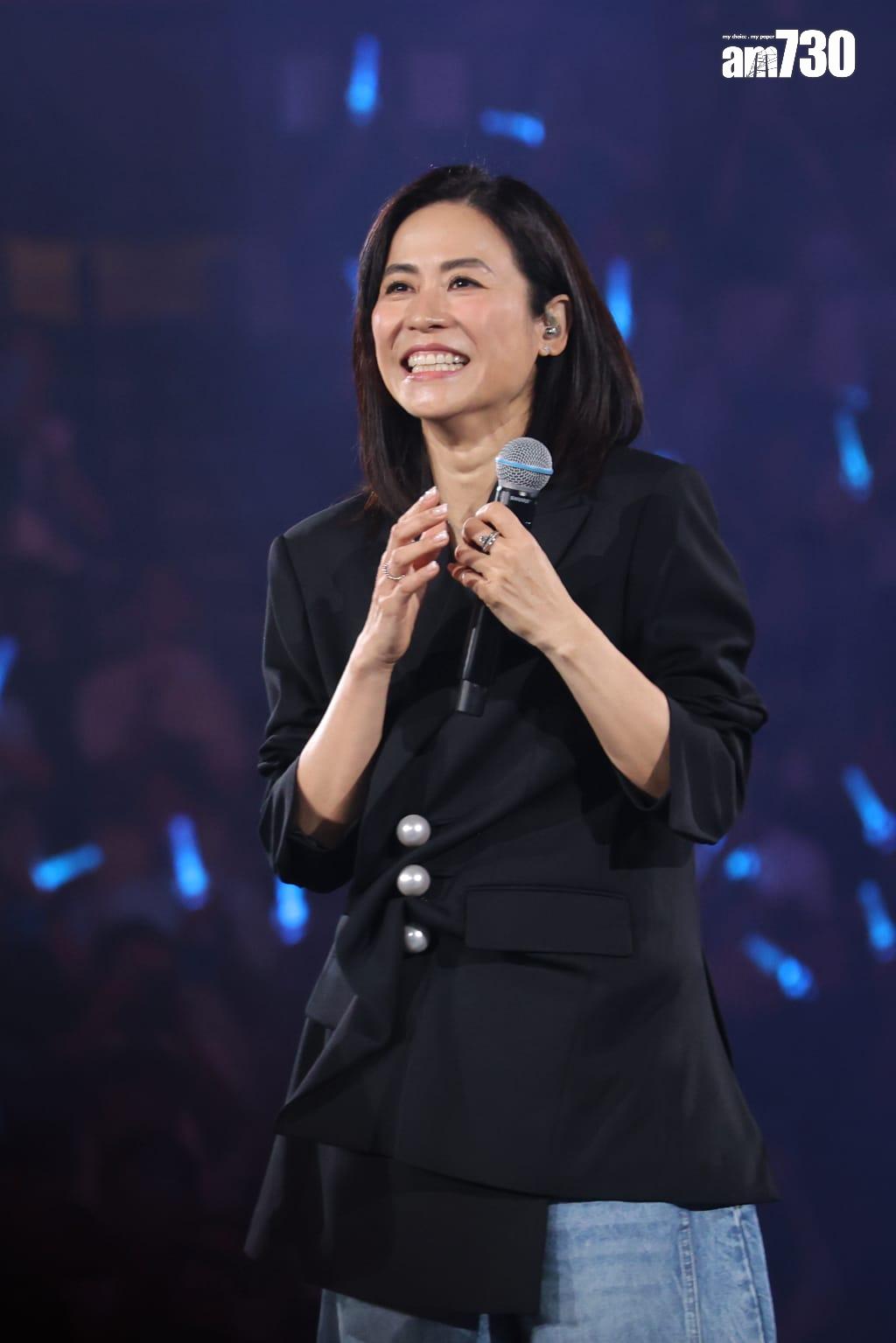 林家謙竟然請宣萱擔任尾場嘉賓,認真估佢唔到。 (林俊源攝)