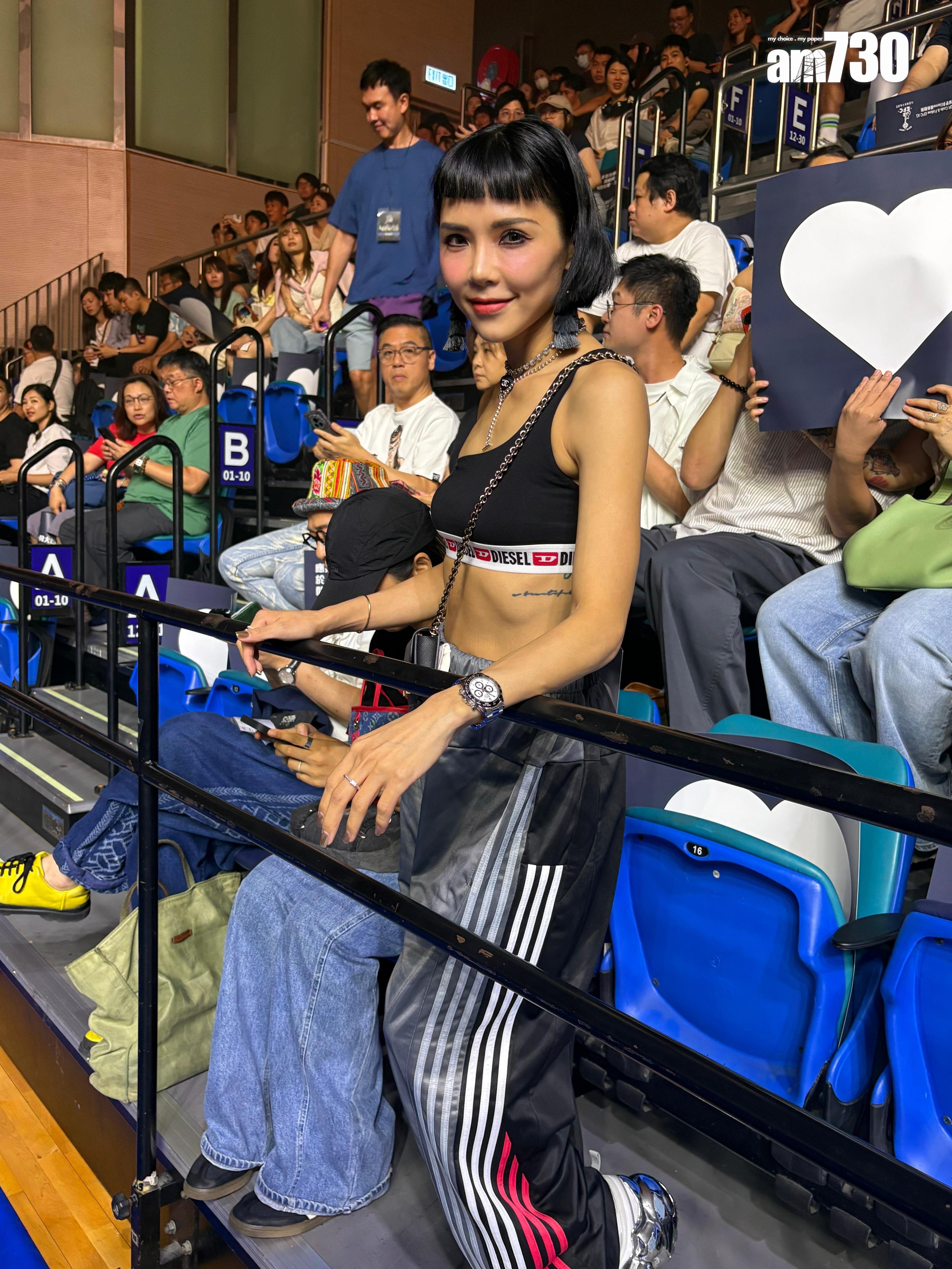 方皓玟有到場支持。(娛樂組攝)