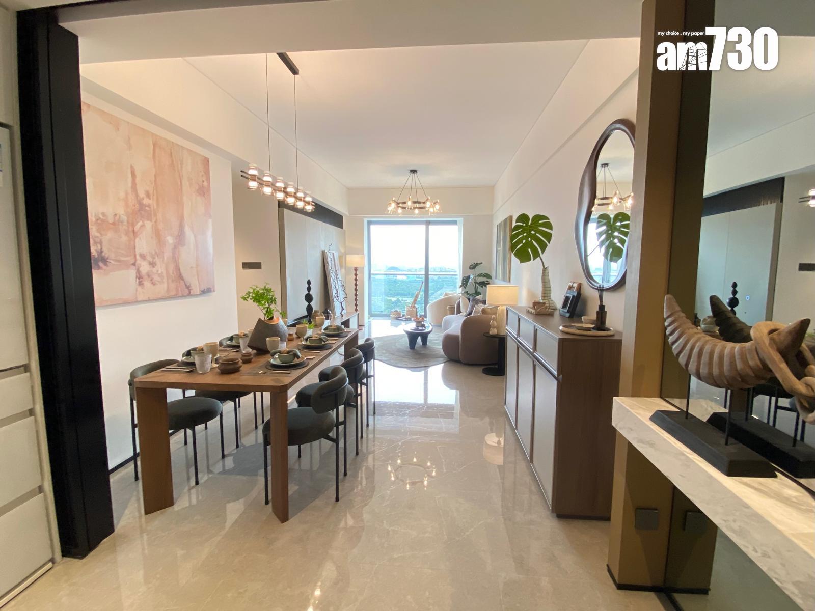 廣州南站ICC.峻鑾示範單位|1023呎現樓三房套 採日式侘寂風格(多圖)|大灣區置業