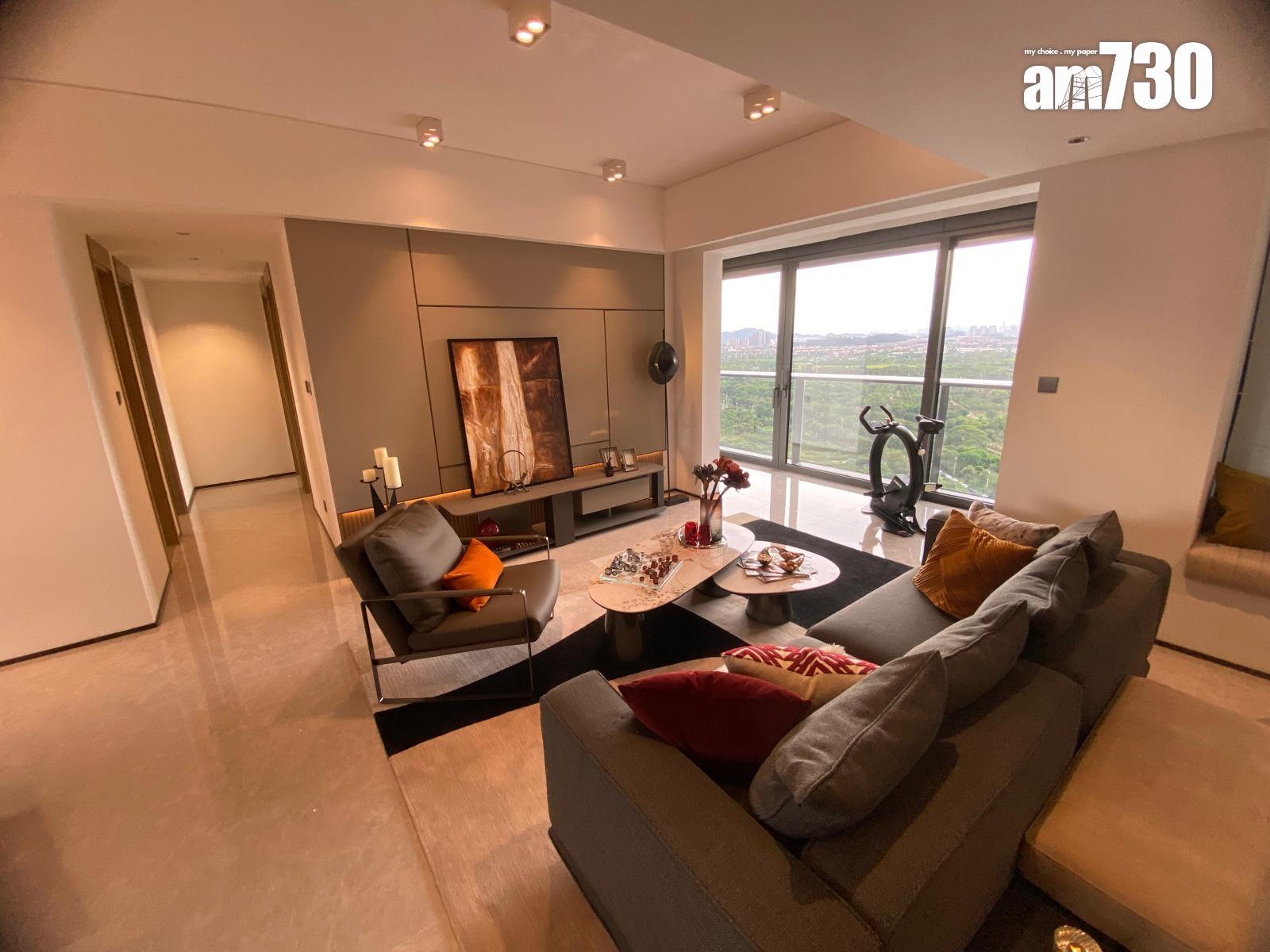 廣州南站ICC.峻鑾示範單位|1335呎現樓四房套 景觀露台連接睡房(多圖)|大灣區置業