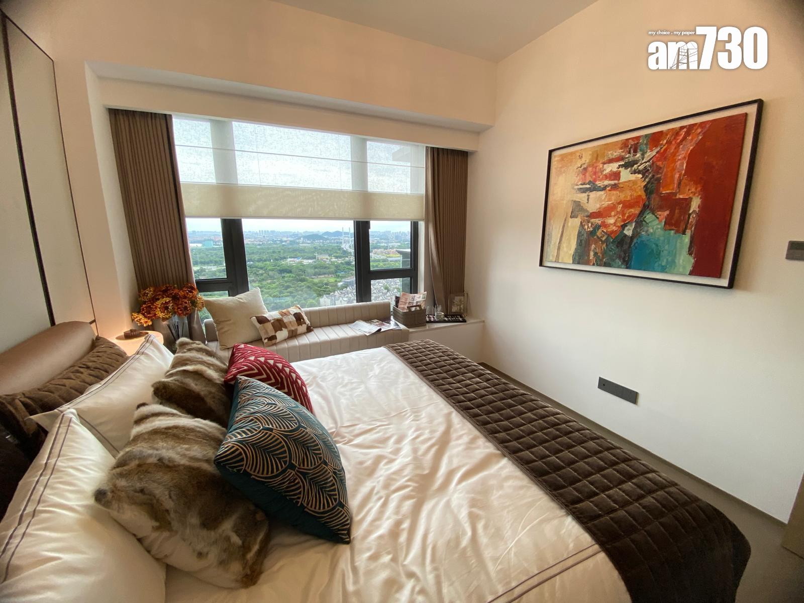 廣州南站ICC.峻鑾示範單位|1335呎現樓四房套 景觀露台連接睡房(多圖)|大灣區置業