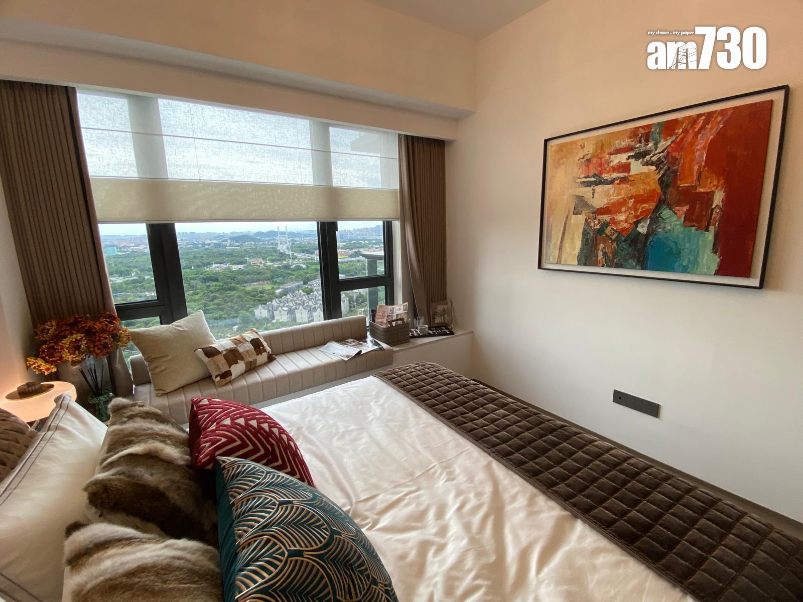 廣州南站ICC.峻鑾示範單位|1335呎現樓四房套 景觀露台連接睡房(多圖)|大灣區置業