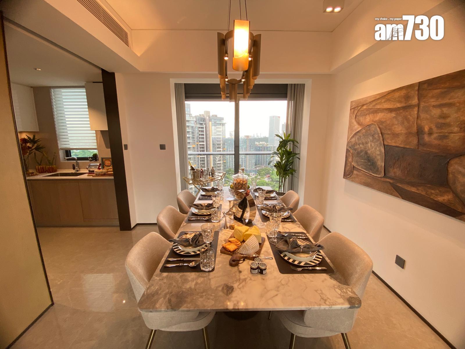 廣州南站ICC.峻鑾示範單位|1335呎現樓四房套 景觀露台連接睡房(多圖)|大灣區置業