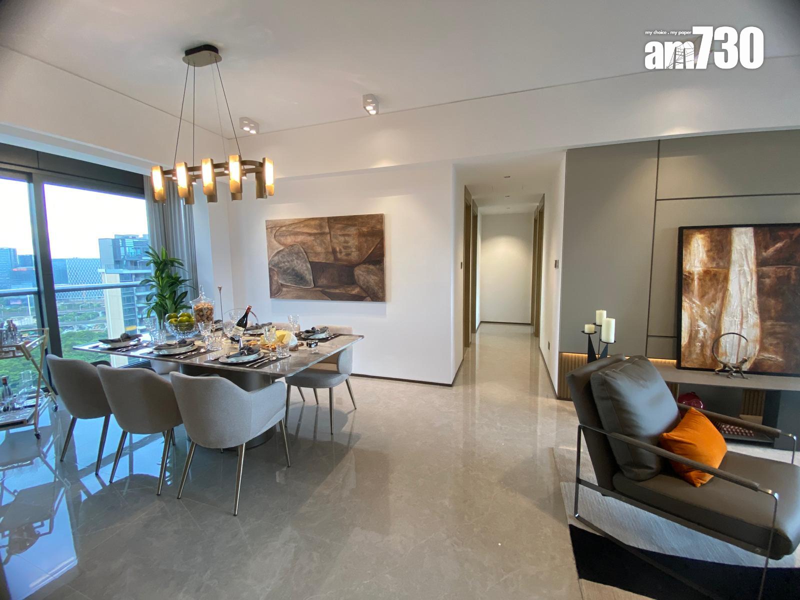 廣州南站ICC.峻鑾示範單位|1335呎現樓四房套 景觀露台連接睡房(多圖)|大灣區置業