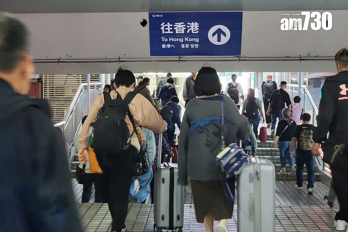 事發冒程翁正與女伴準備經羅湖口岸前往香港。(資料圖片)