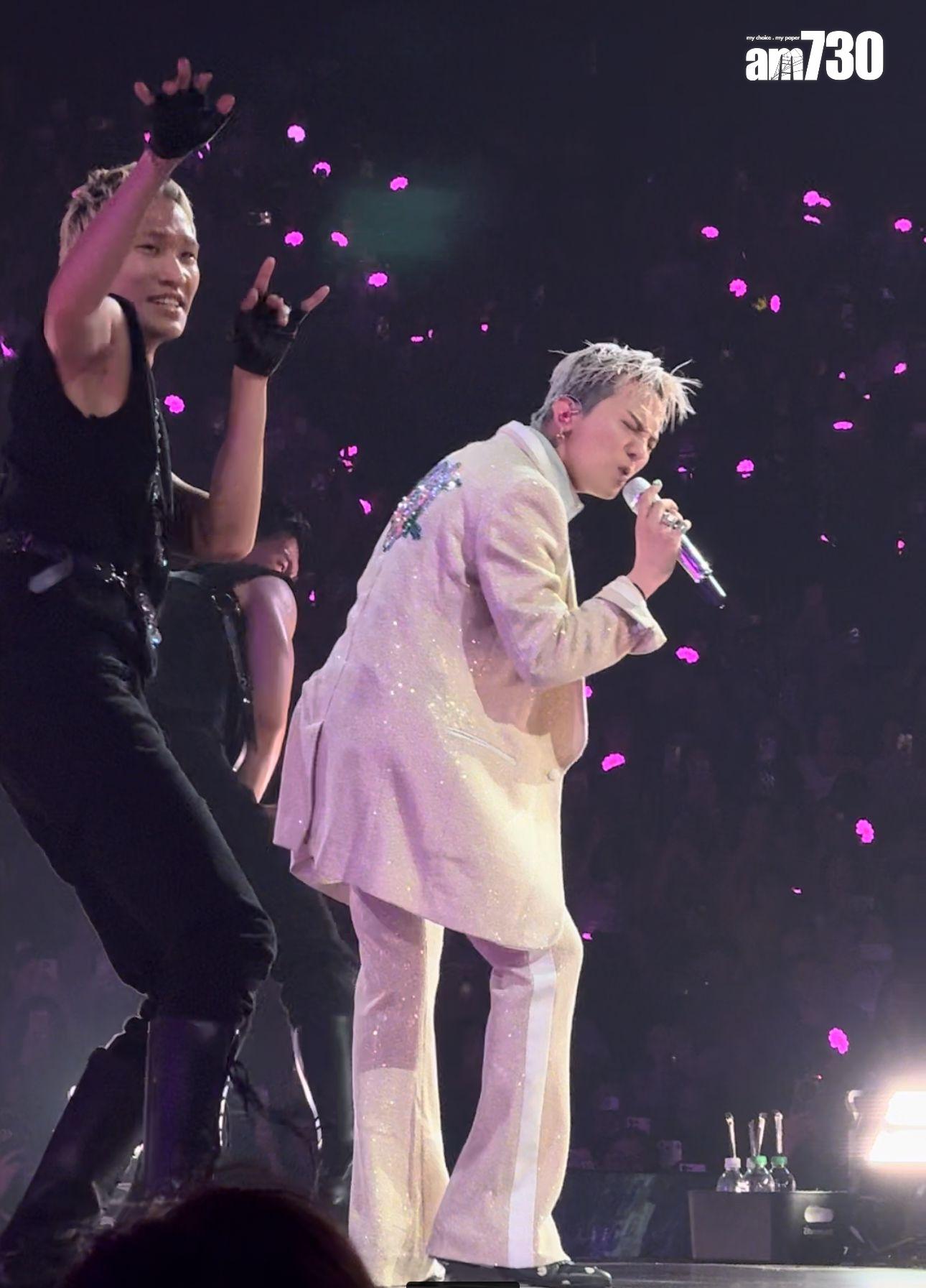 GD狀態大勇,逾兩小時精彩演出贏盡歡呼聲