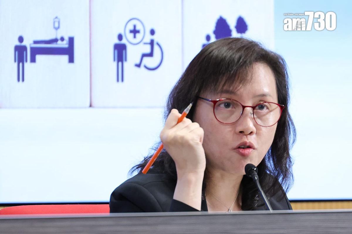 甄麗明稱,今次是社署首次收到涉及專業人士涉嫌唆擺家庭和收受利益的舉報。(吳康琦攝)