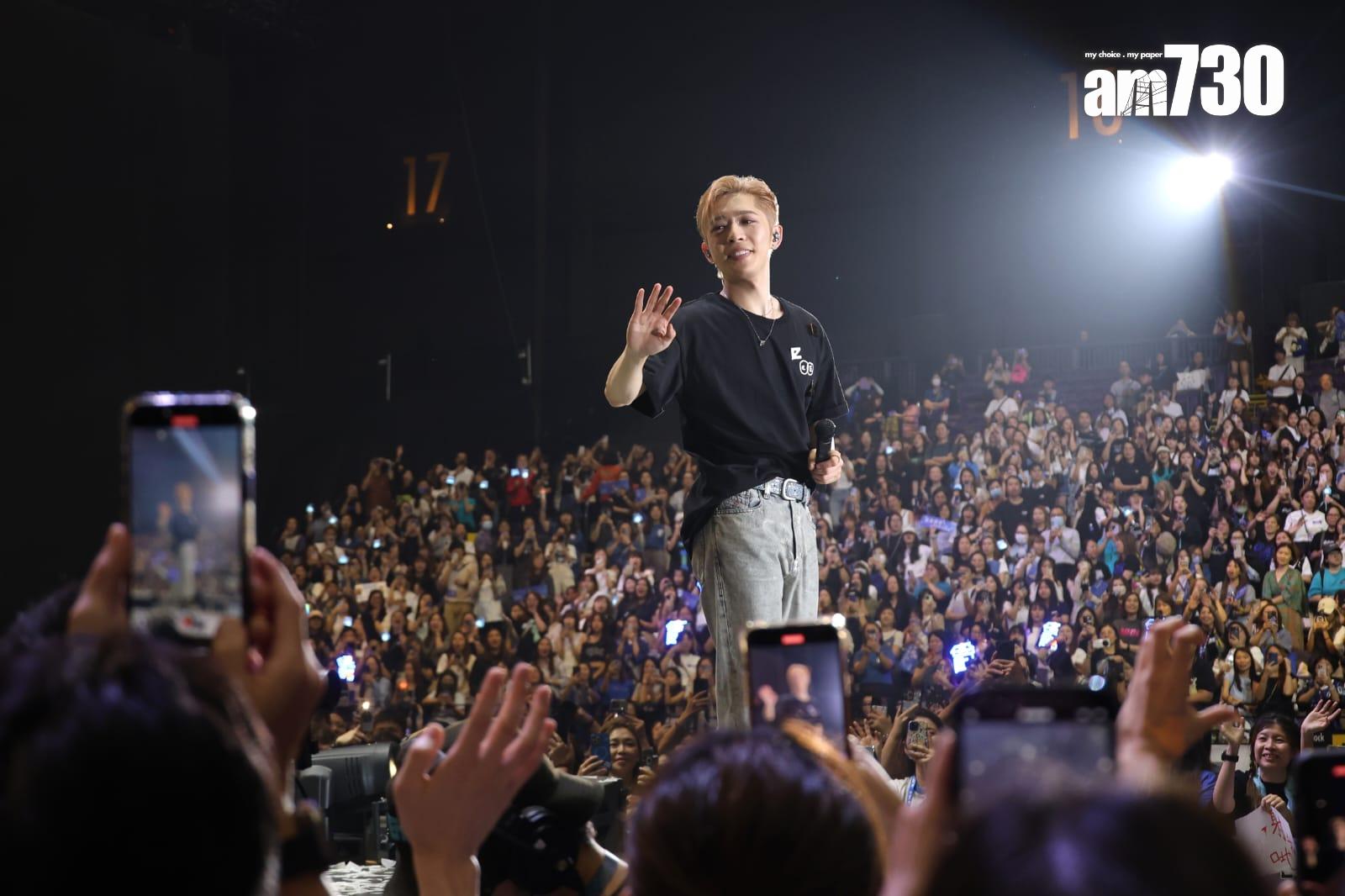 呂爵安Edan個唱尾場兩度encore,唱到接近凌晨12時。(林俊源攝)