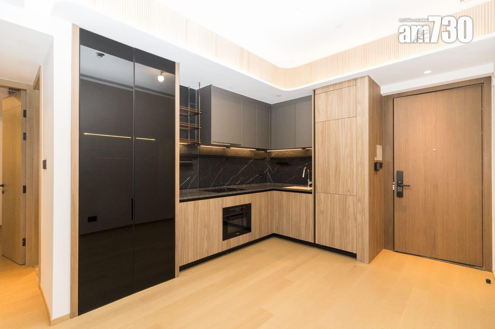 海德園示範單位|573呎交樓標準兩房套戶 廳房同向設計(多圖有片)|柴灣新盤