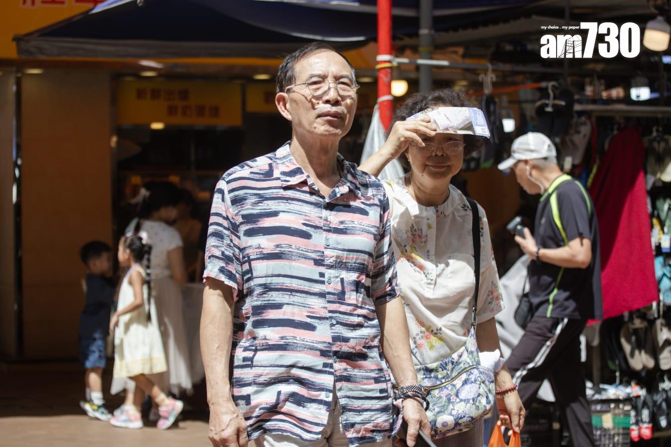 日間天氣酷熱。(周令知攝)