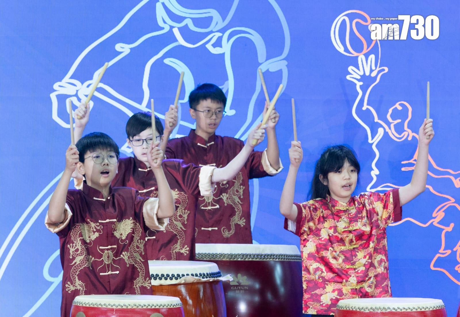 今日舉行全運會倒數100日活動(蘇文傑攝)