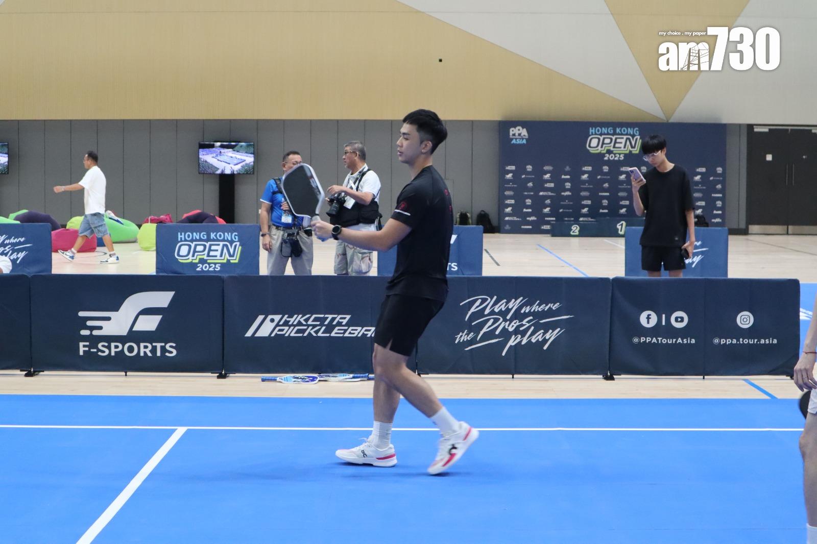 PPA亞洲職業匹克球巡迴香港站賽事開幕典禮。(娛樂組攝)