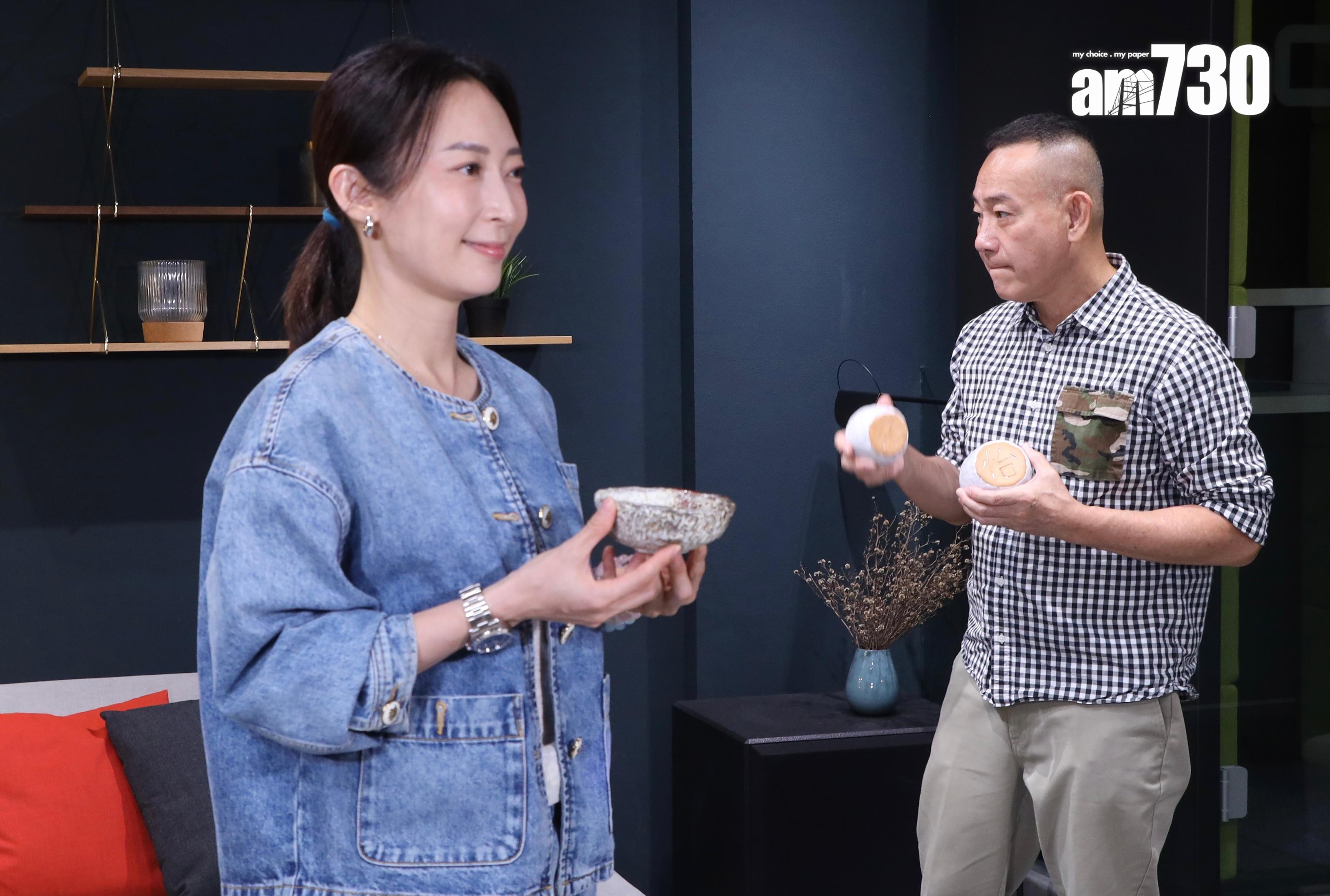 林保怡和周家怡識於微時,默契十足。(娛樂組攝)