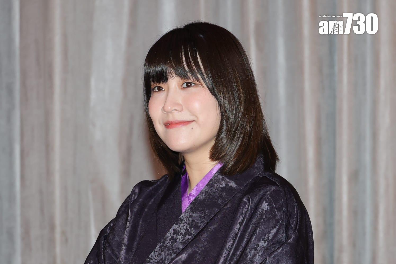 黃正宜(阿正)悉心cosplay《全職獵人》的阿特祖迪,出席商台66周年晚宴。(吳康琦攝)