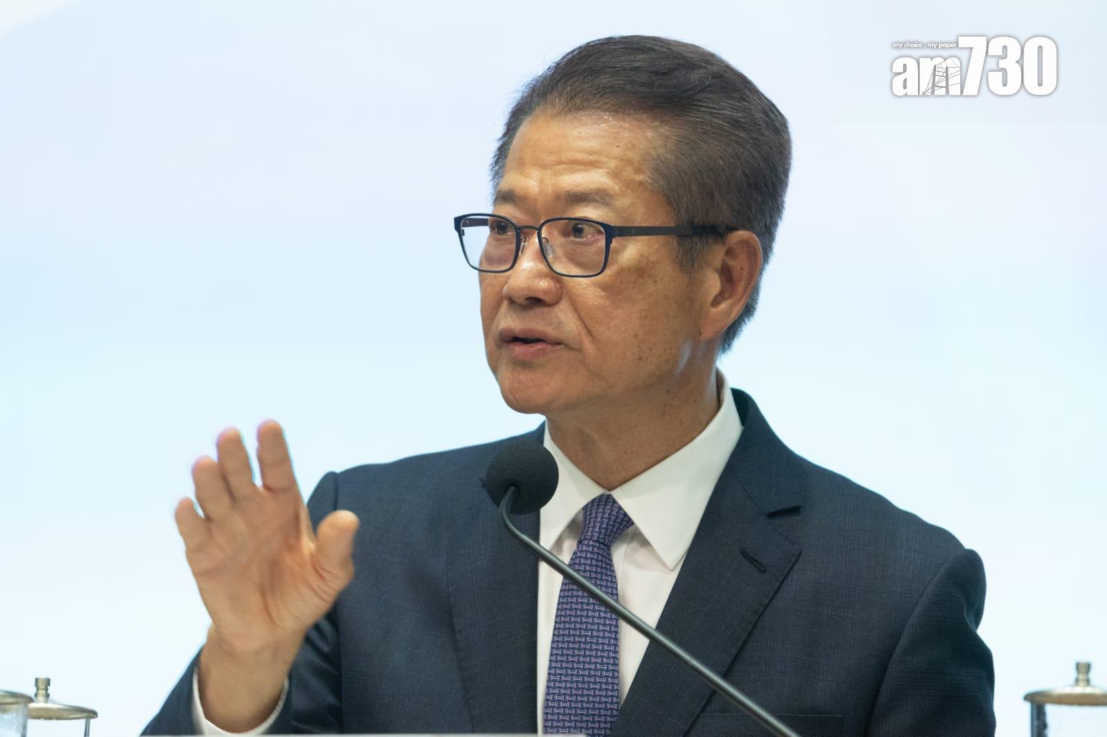 陳茂波指引進辦將公布新一批企業名單。(資料圖片/蘇文傑攝)