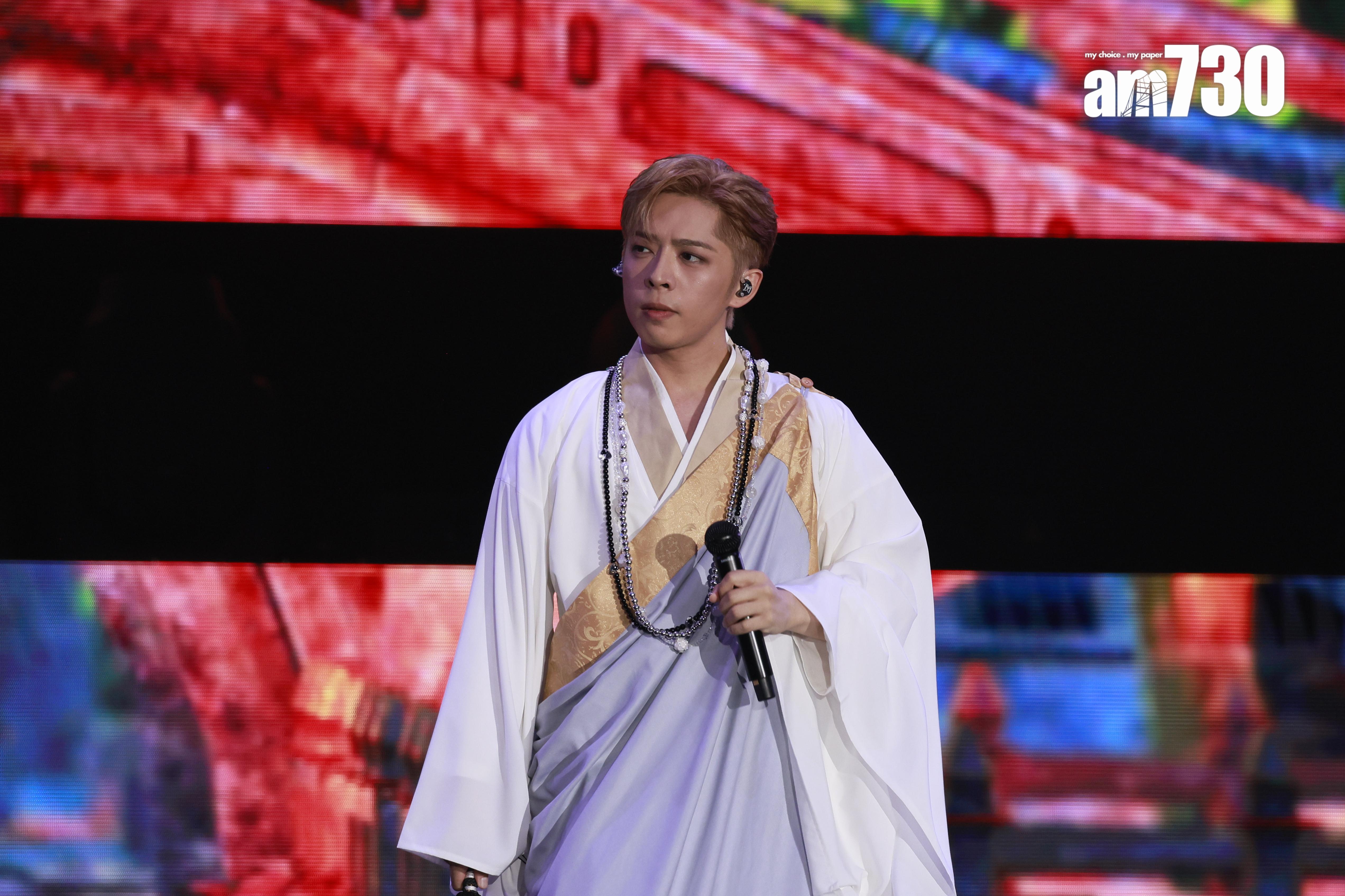 Edan在演唱會上大講「袚經」,原來幕後功臣是阿正。(資料圖片)