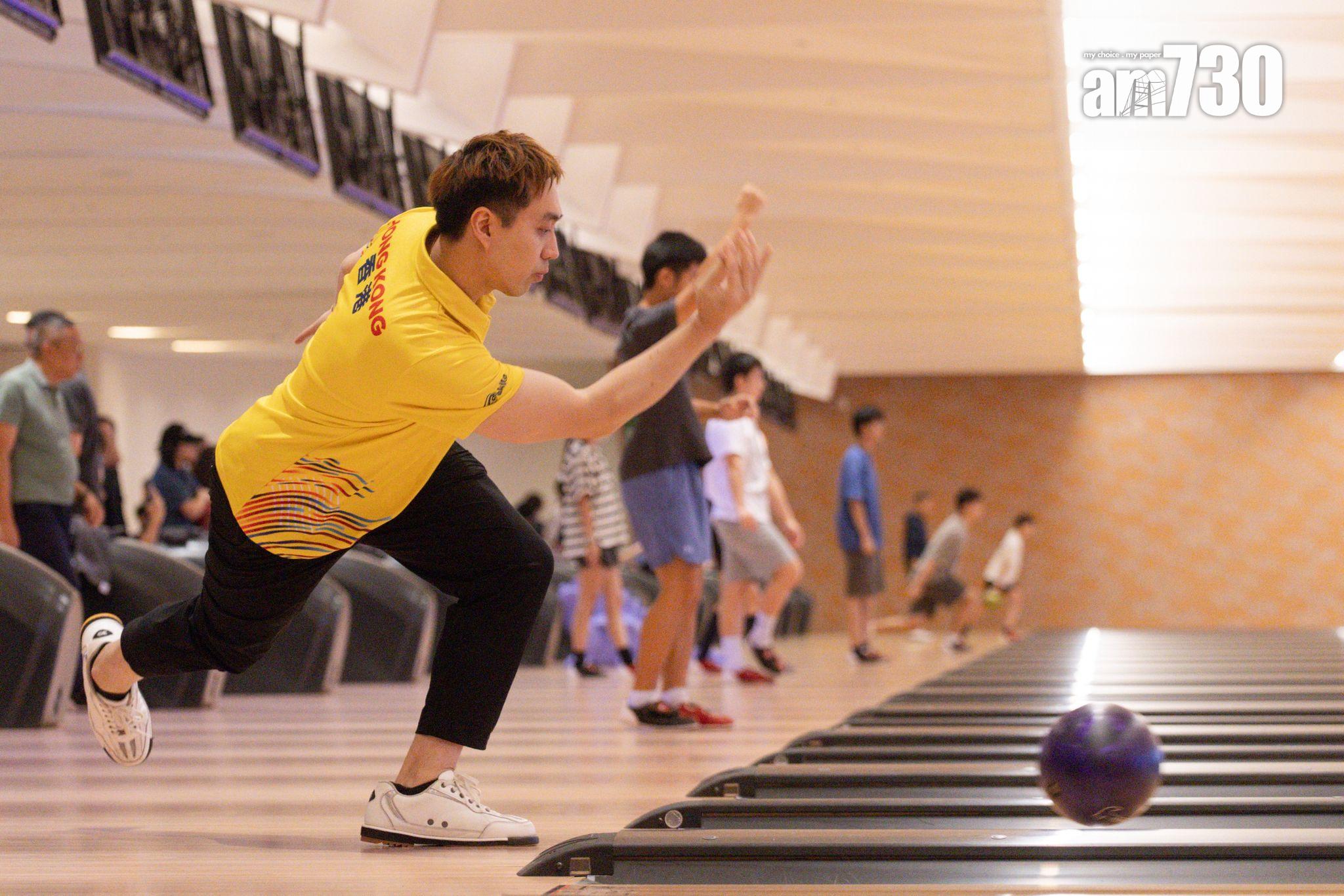全運會|保齡球群眾賽事,10名香港代表當中9人是前港隊運動員。(周令知攝)