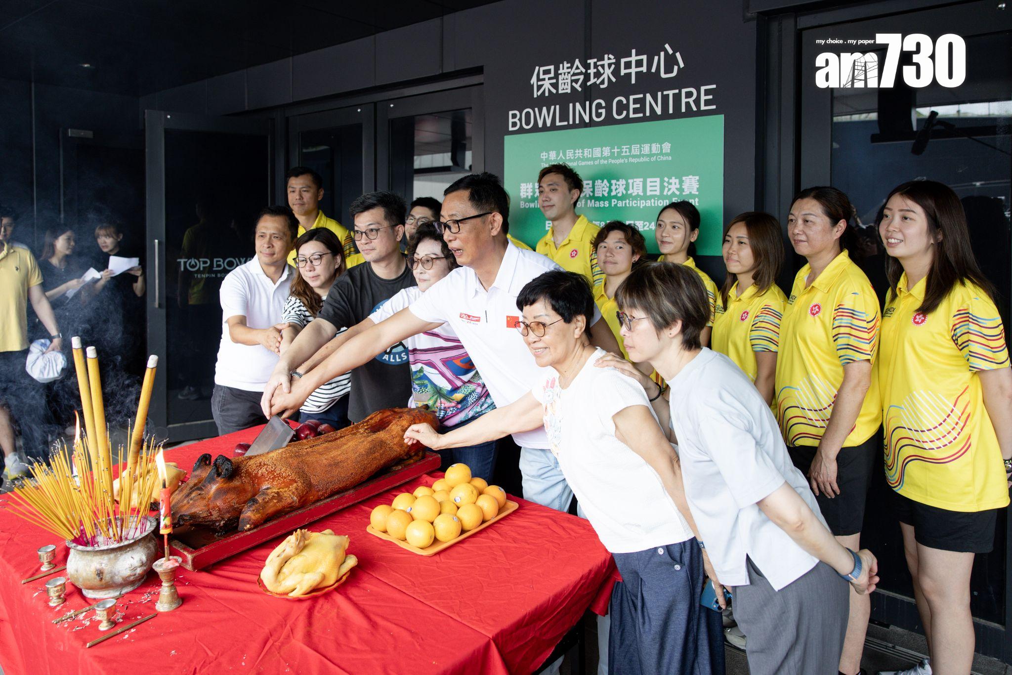 全運會|保齡球群眾賽事決賽於本月22至24日舉行,10名香港代表當中9人是前香港隊運動員。(周令知攝)