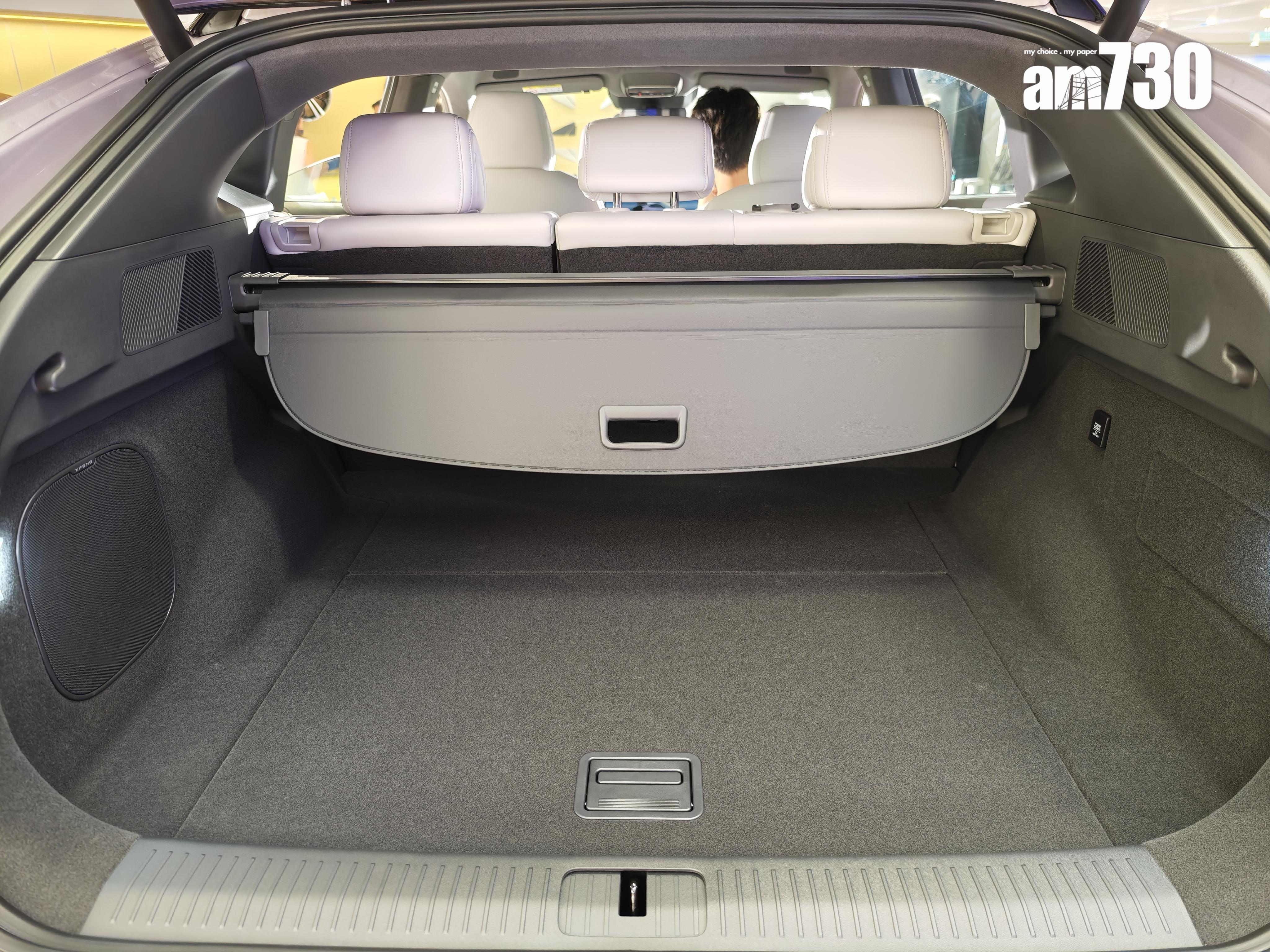 電動車|XPENG G6行李箱容量為1373L。