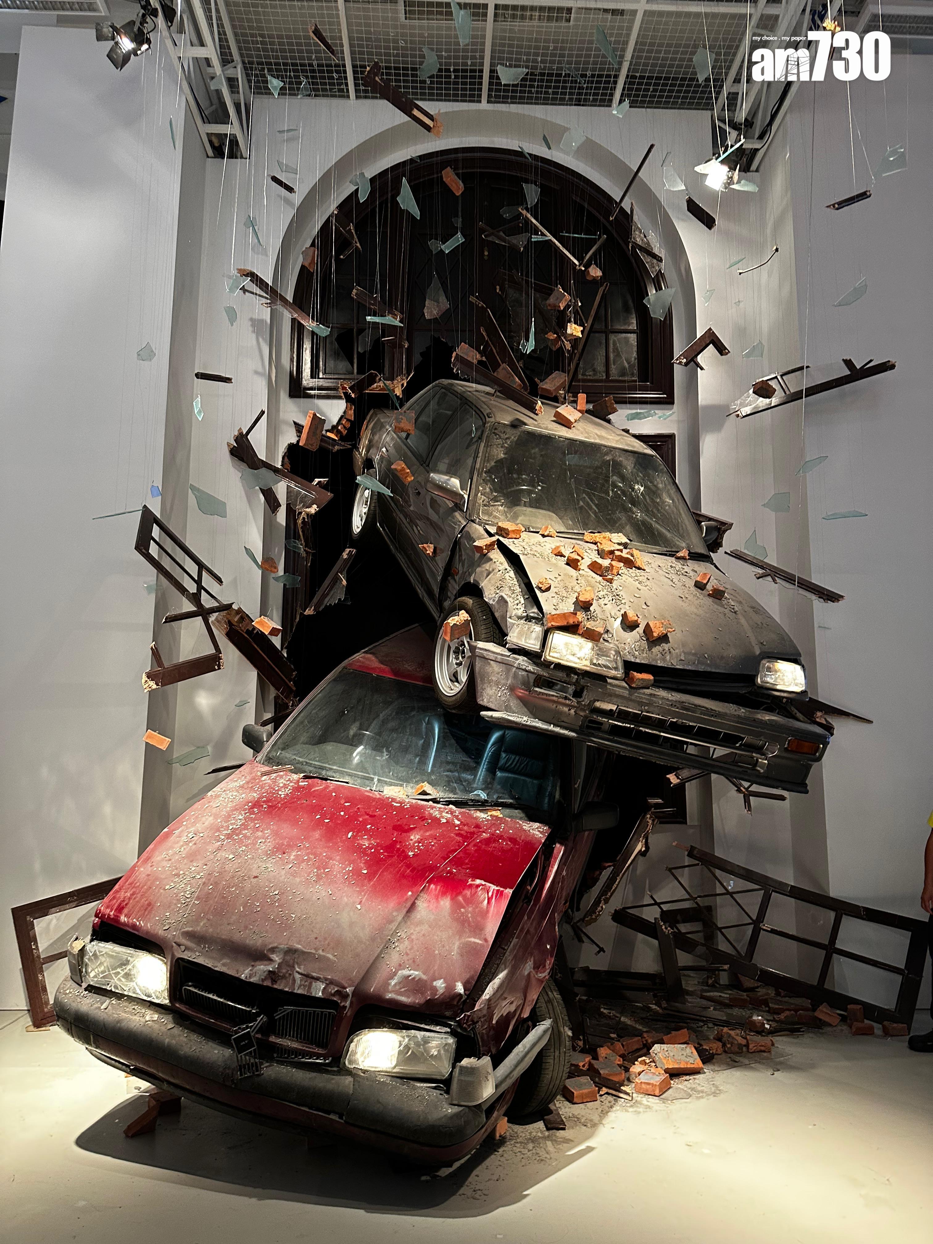 《扫毒》经典的一幕飚车场景立体重现,满满的细节感!