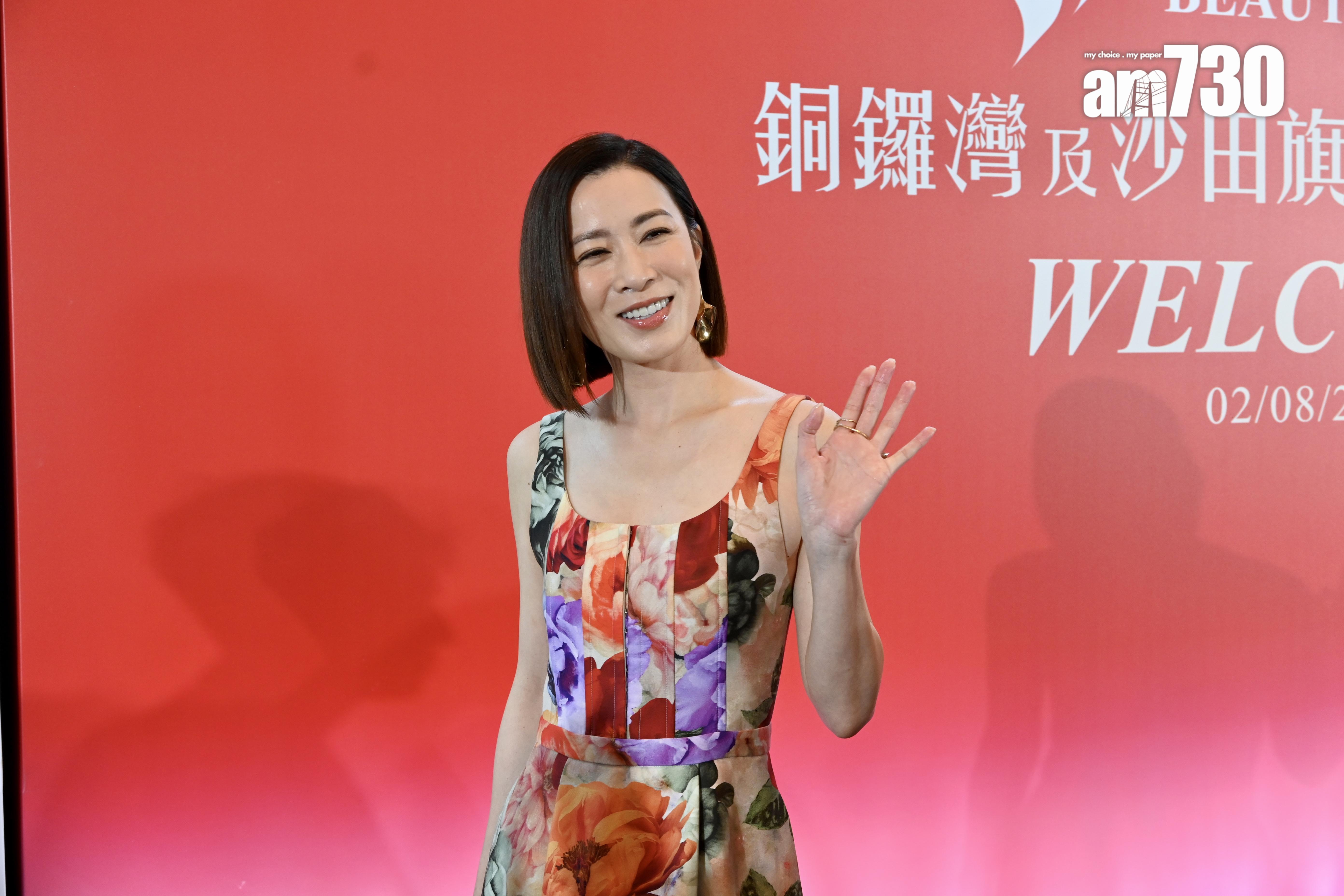 佘詩曼認為粉絲的信件及卡仔比起禮物更好。(娛樂組攝)