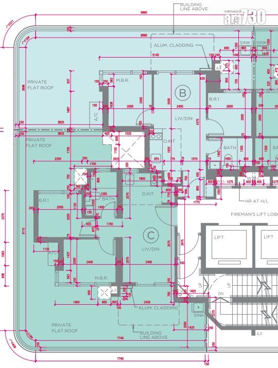 嘉居.天后上載樓書 提供74伙兩房及三房 面積324至986呎|北角新盤
