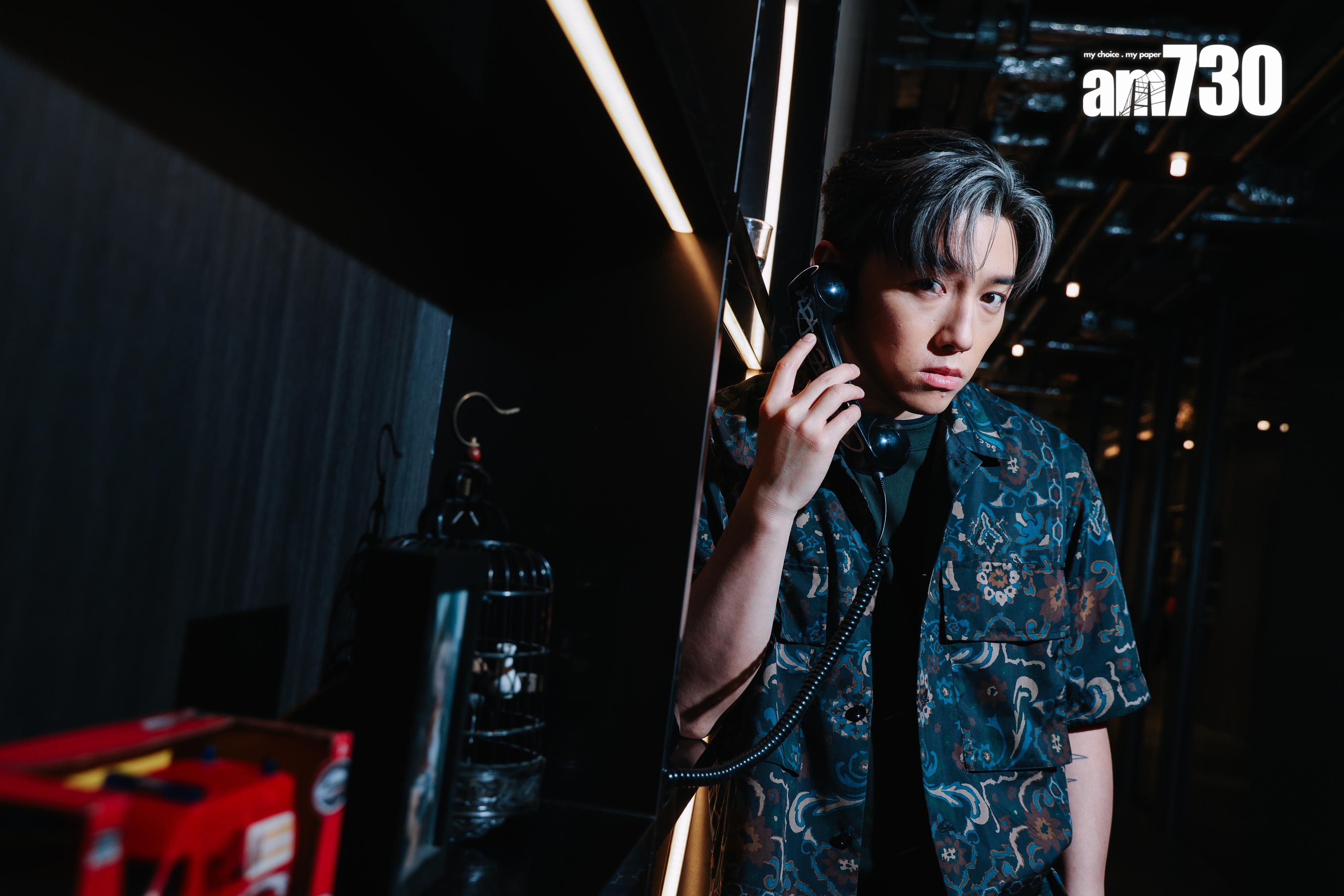 MC張天賦自言即使不開心,都不習慣向人坦露心事。(吳康琦攝)