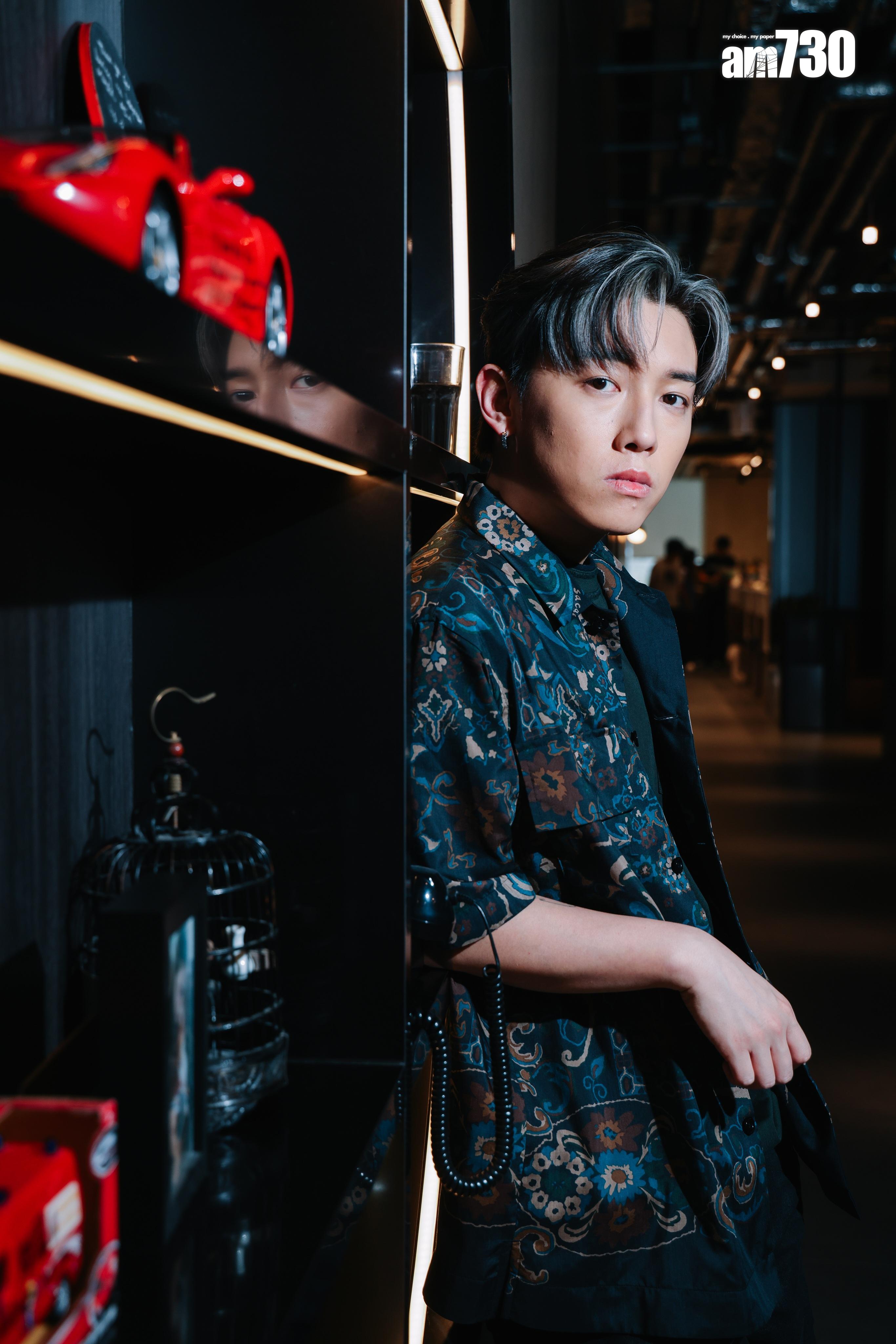 MC張天賦直言藝人一言一行都被無限放大。(吳康琦攝)