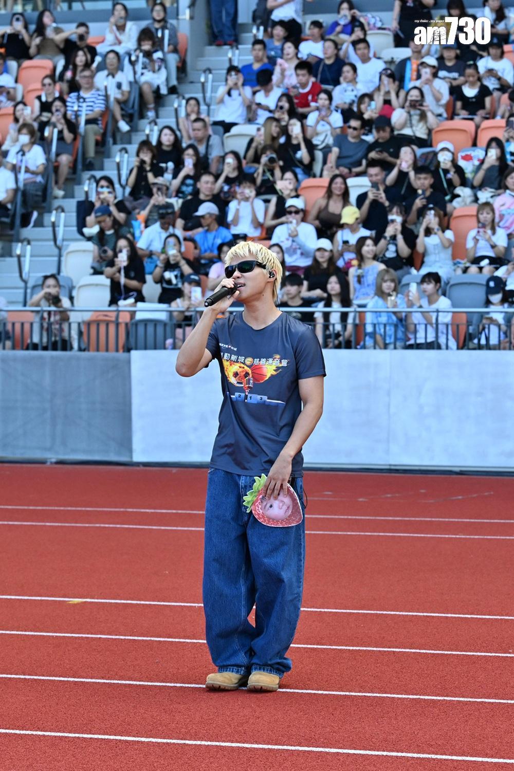 Gareth T.熱愛做運動。(娛樂組攝)