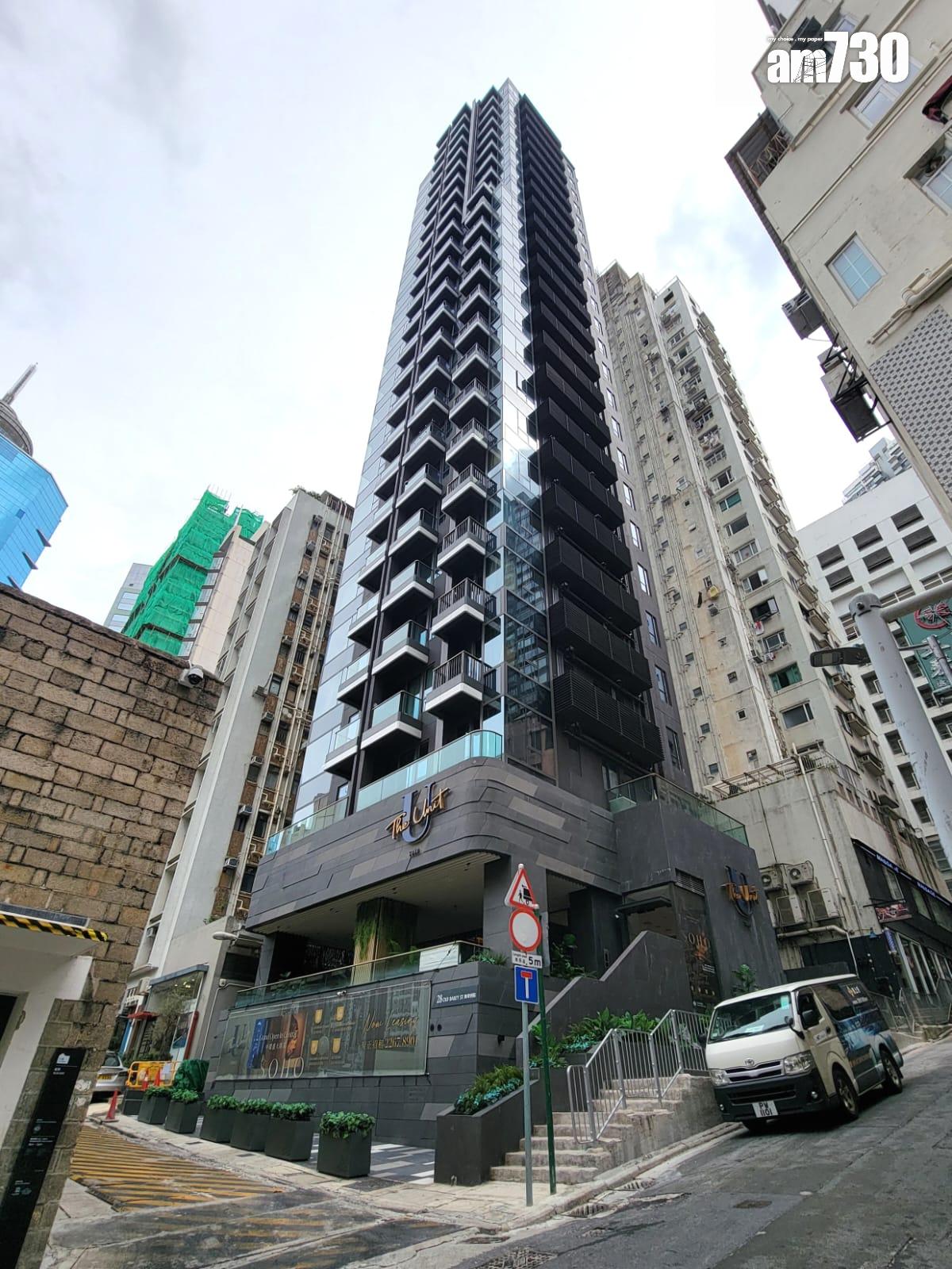 英皇中環The Unit Soho出租率逾九成 成交呎租最高120元