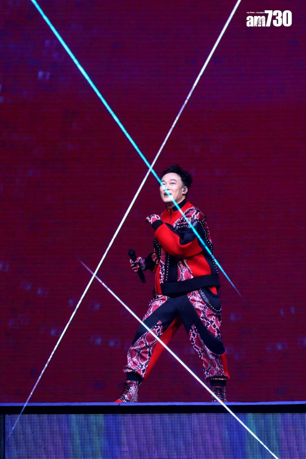 陳奕迅《FEAR and DREAMS 世界巡迴演唱會》澳門終極尾場。(林俊源攝)