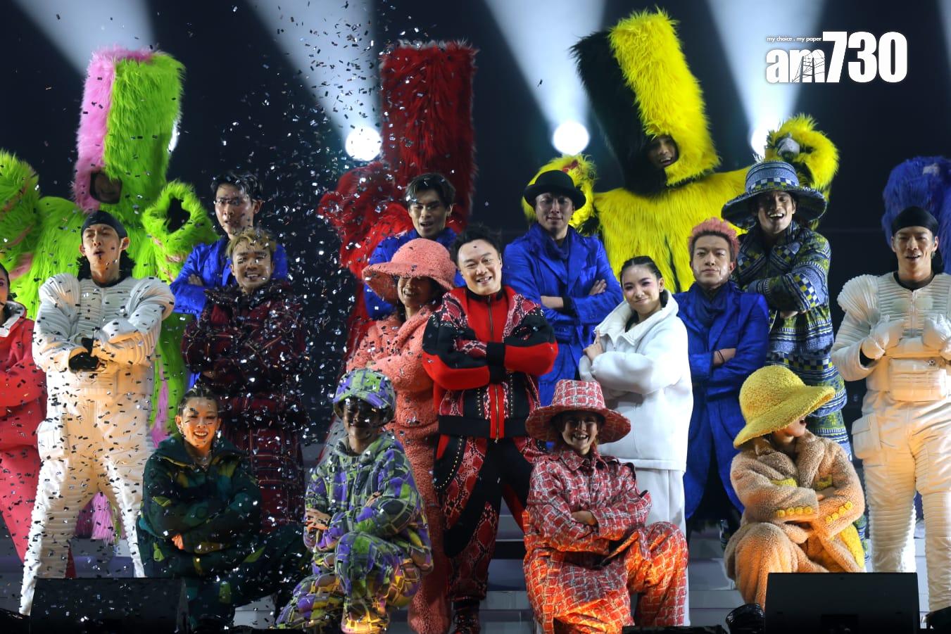 陳奕迅《FEAR and DREAMS 世界巡迴演唱會》澳門終極尾場。(林俊源攝)