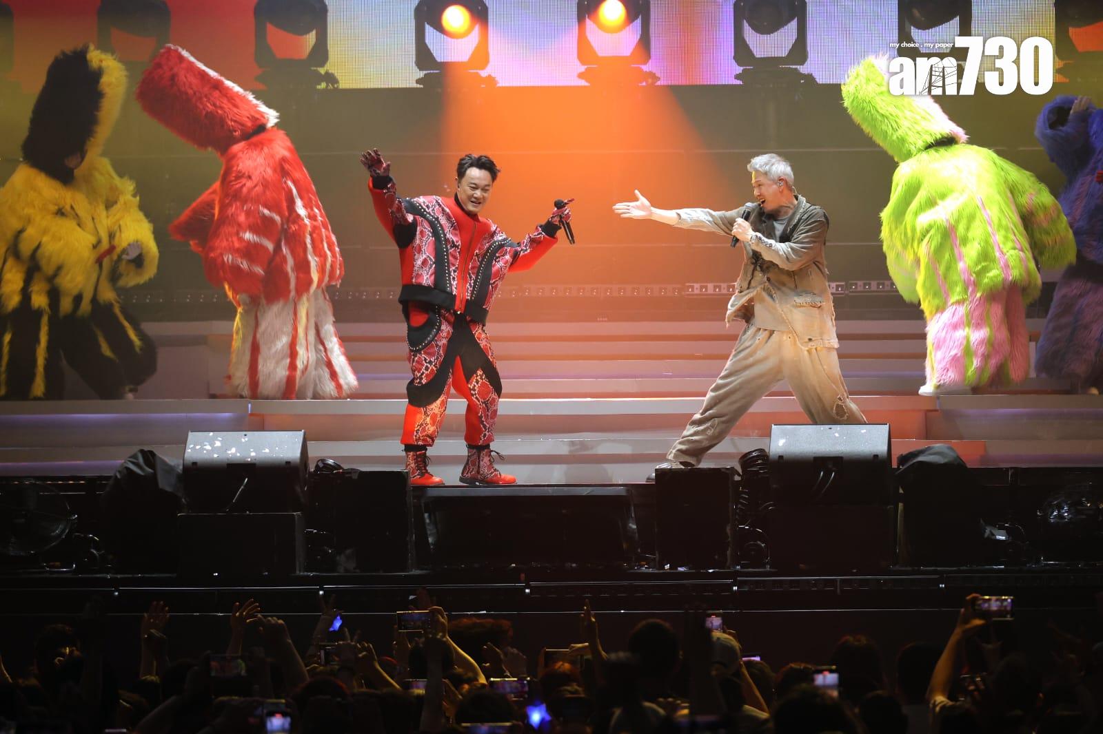陳奕迅《FEAR and DREAMS 世界巡迴演唱會》澳門終極尾場。(林俊源攝)