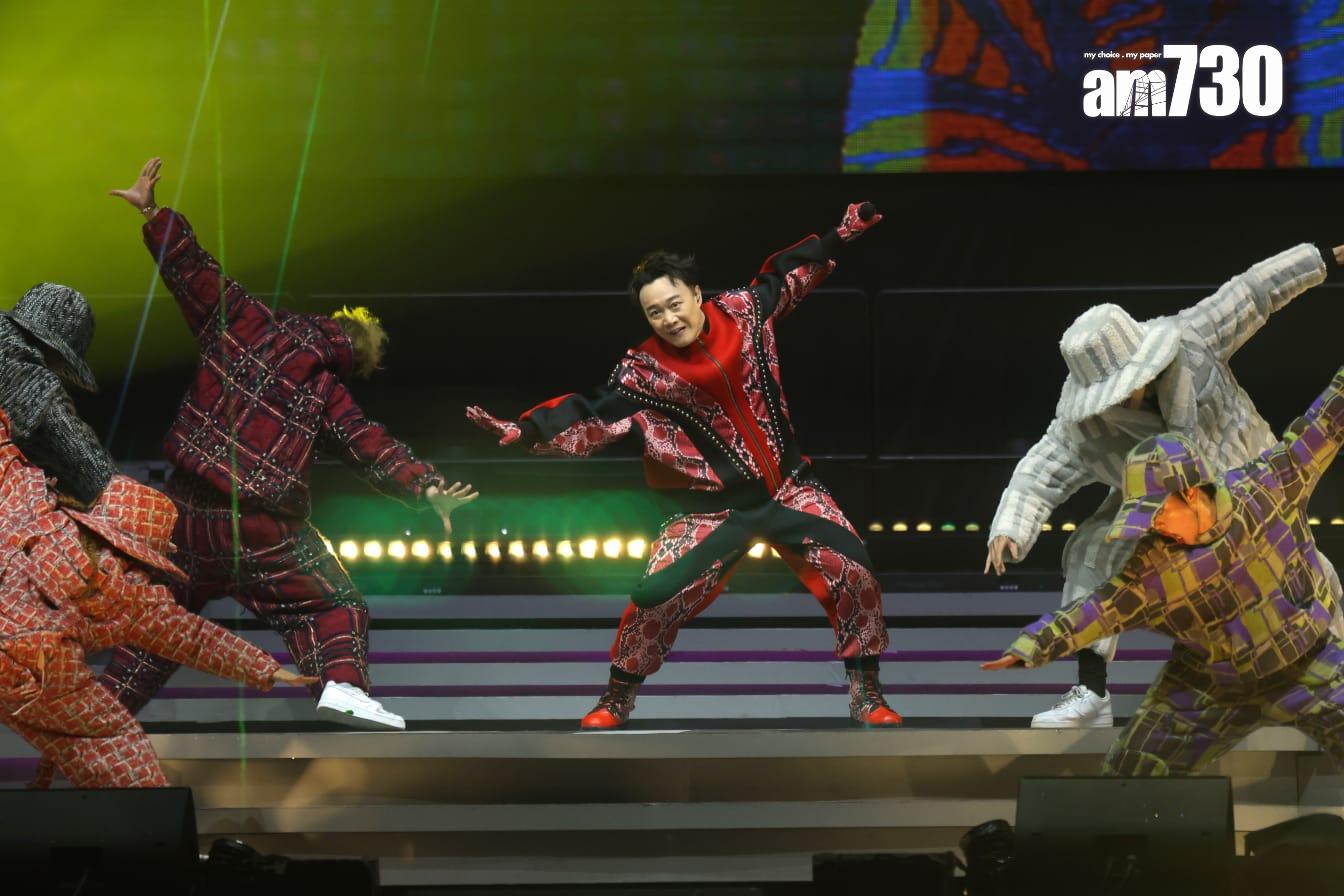 陳奕迅《FEAR and DREAMS 世界巡迴演唱會》澳門終極尾場。(林俊源攝)