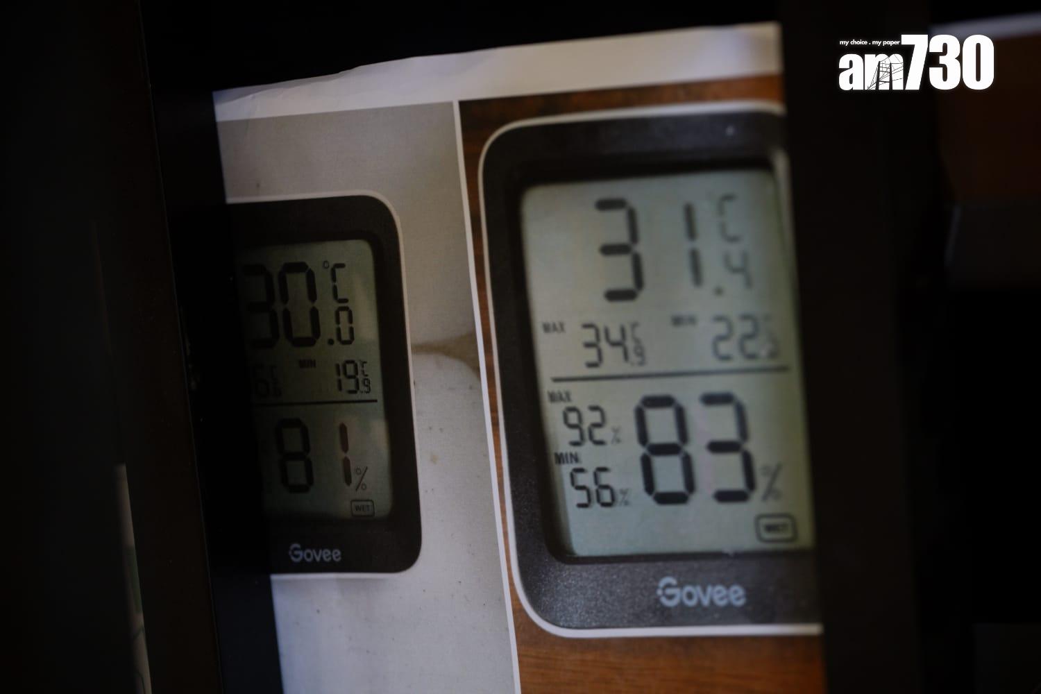 葵涌劏房街坊會及環保組織低碳想創坊,上月量度一般劏房、工廈劏房和「天台、平台及閣樓」等共31個不適切居所的室內溫度。(周令知攝)