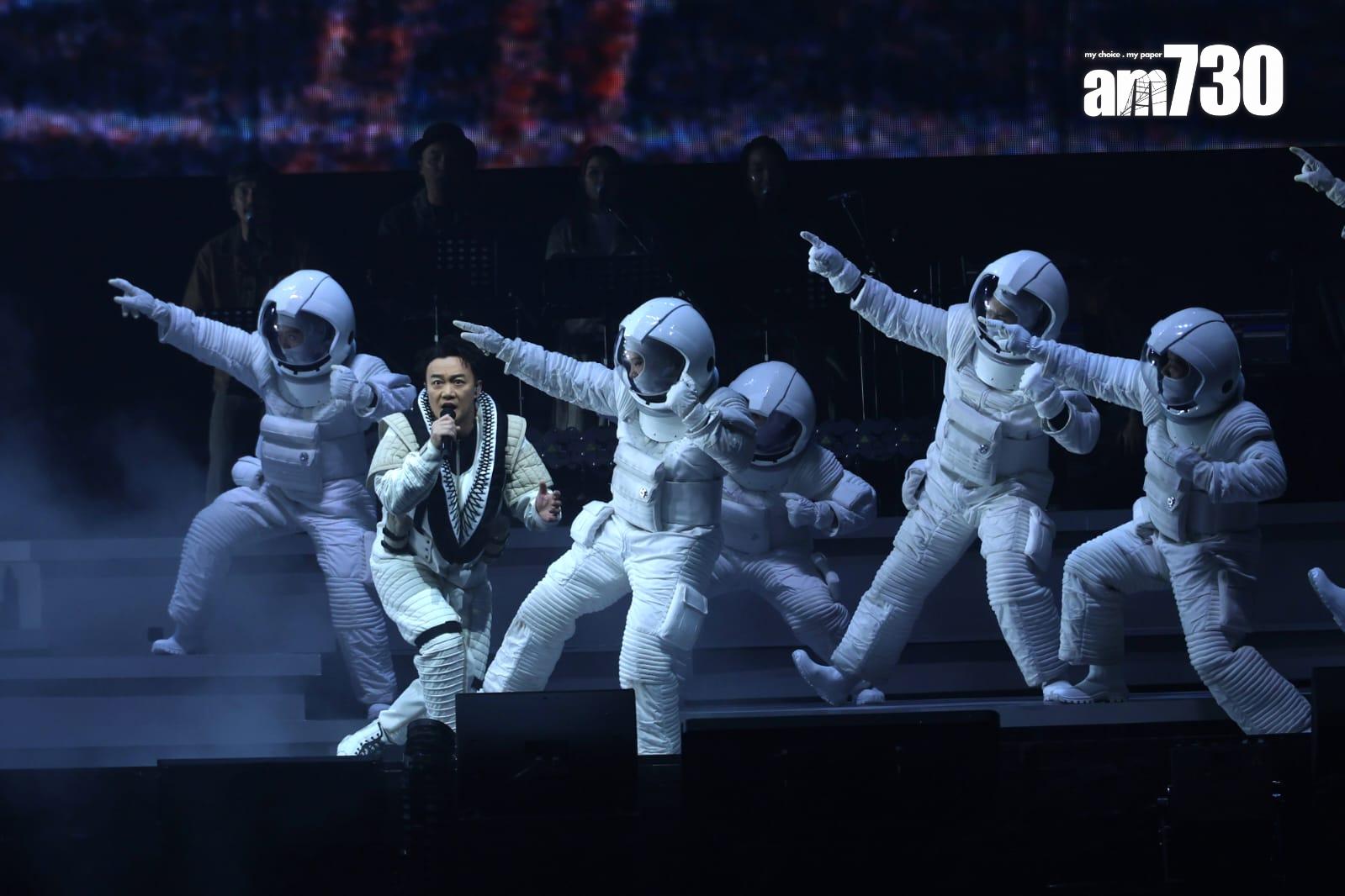 陳奕迅《FEAR and DREAMS 世界巡迴演唱會》澳門終極尾場。(林俊源攝)