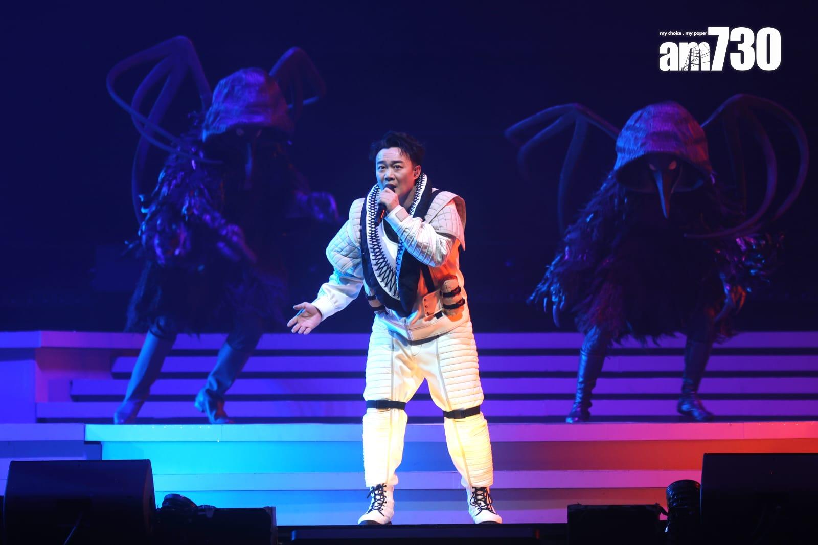 陳奕迅《FEAR and DREAMS 世界巡迴演唱會》澳門終極尾場。(林俊源攝)