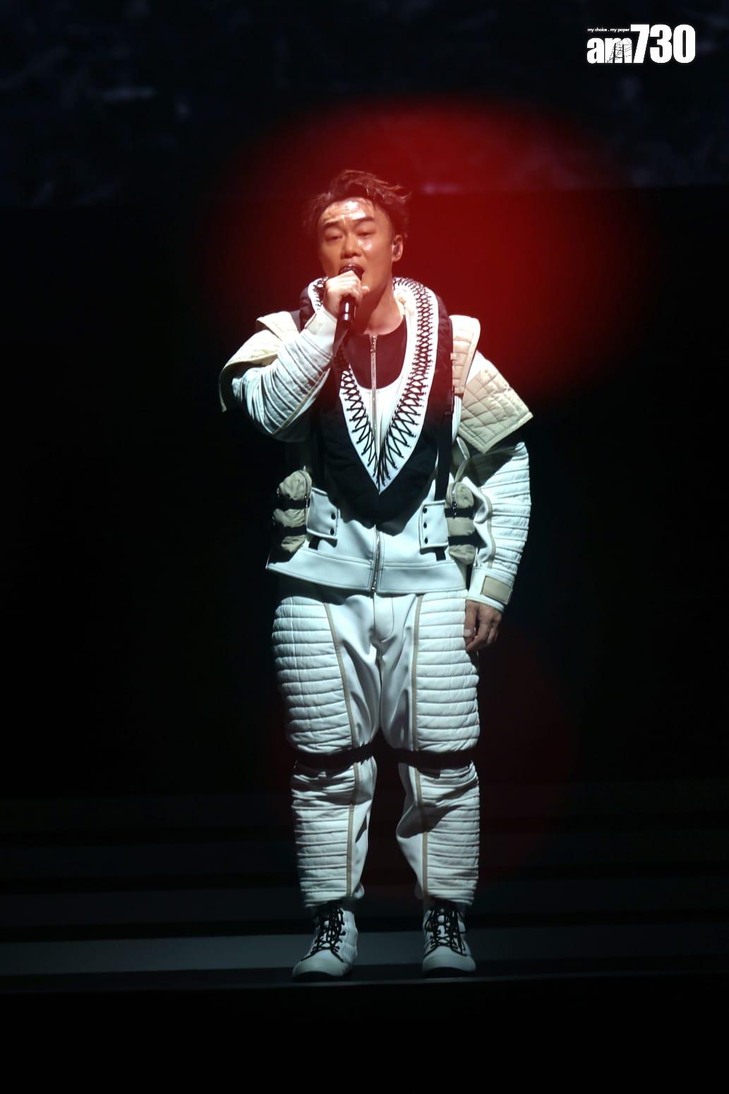 陳奕迅《FEAR and DREAMS 世界巡迴演唱會》澳門終極尾場。(林俊源攝)