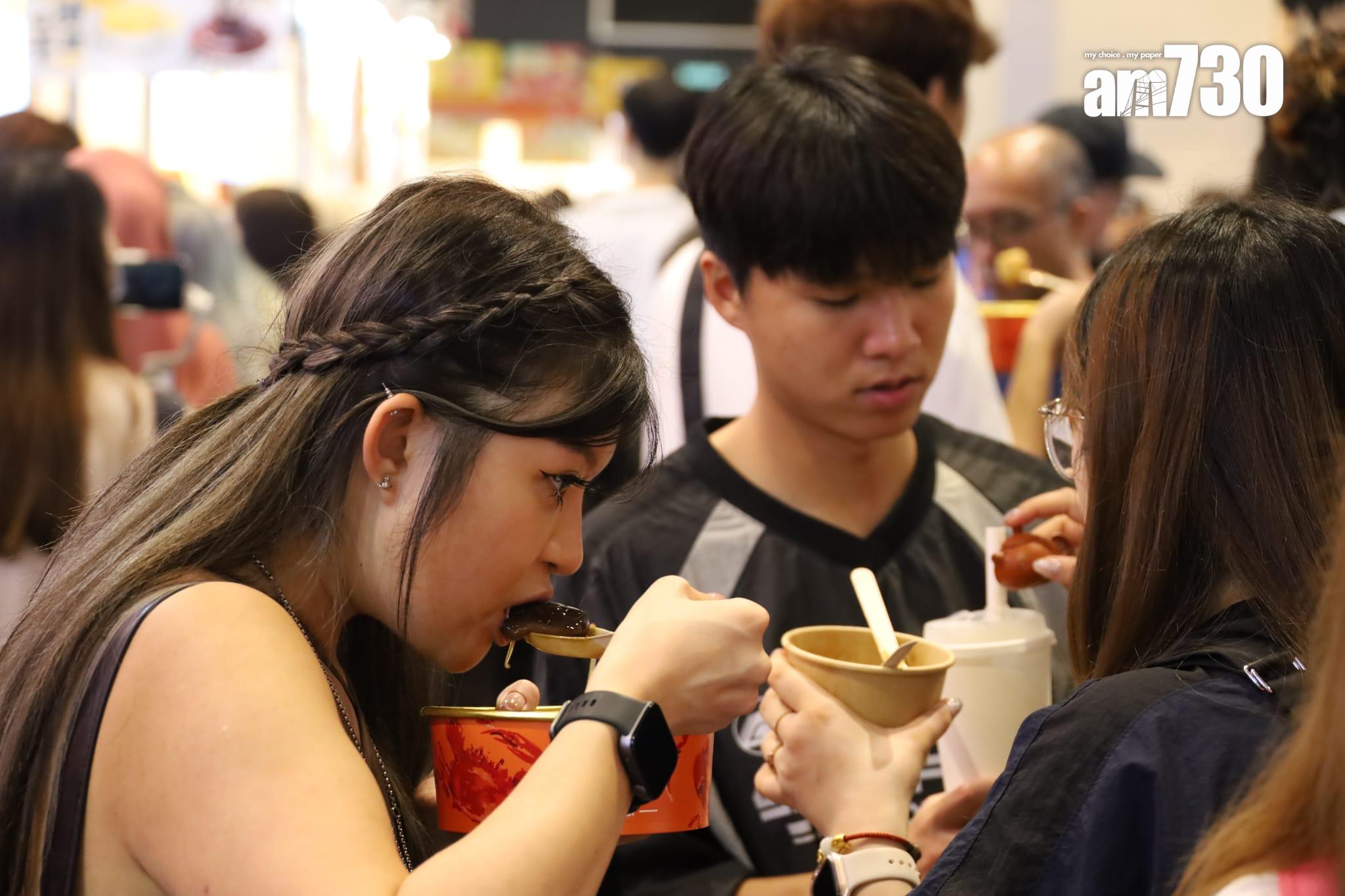 美食博覽明日最後一天 展商:人流暢旺 (鍾式明攝)