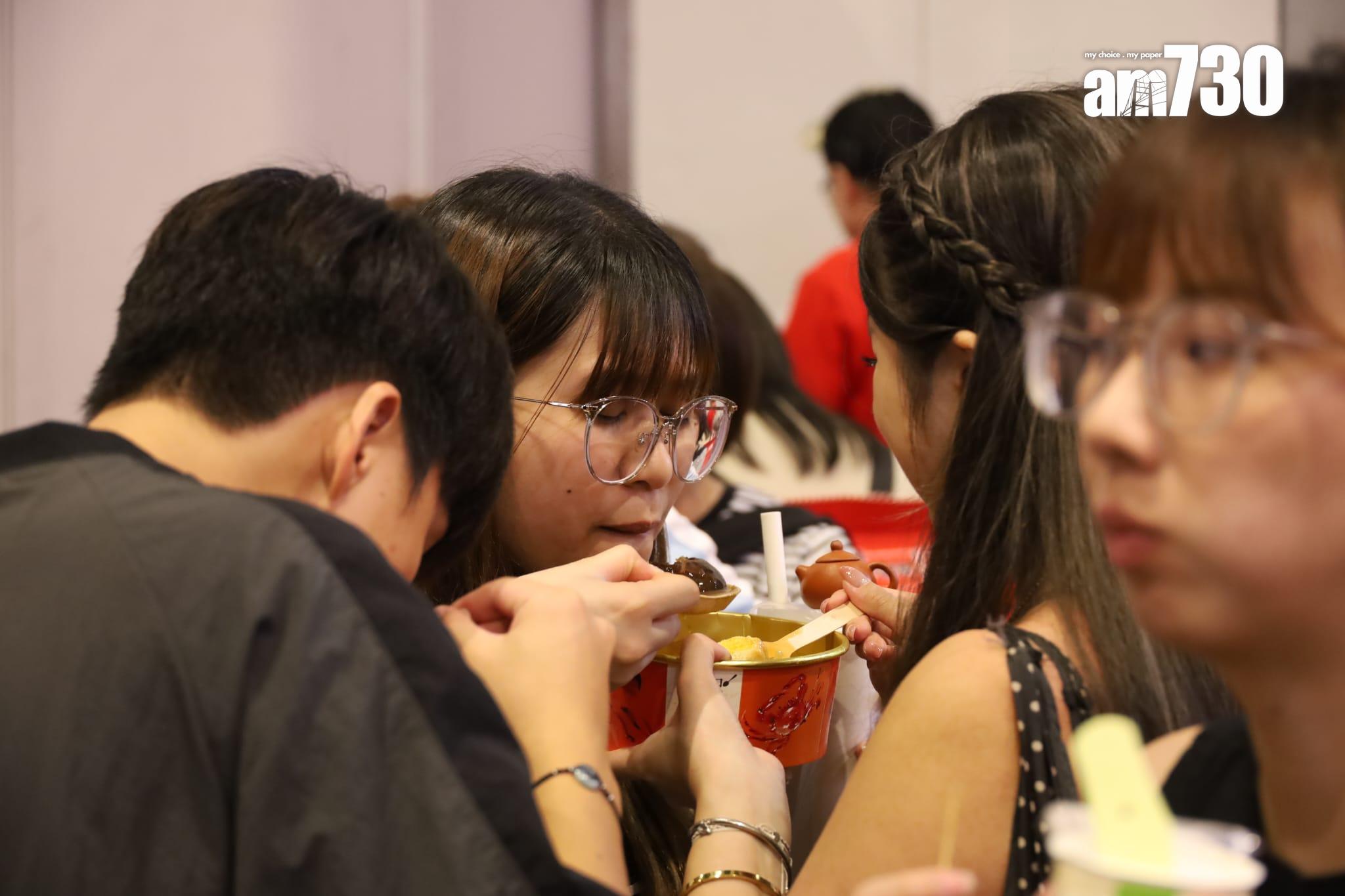 美食博覽明日最後一天 展商:人流暢旺 (鍾式明攝)