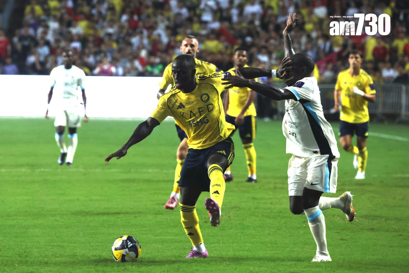 文尼今場差點連累艾納斯。(林俊源攝)