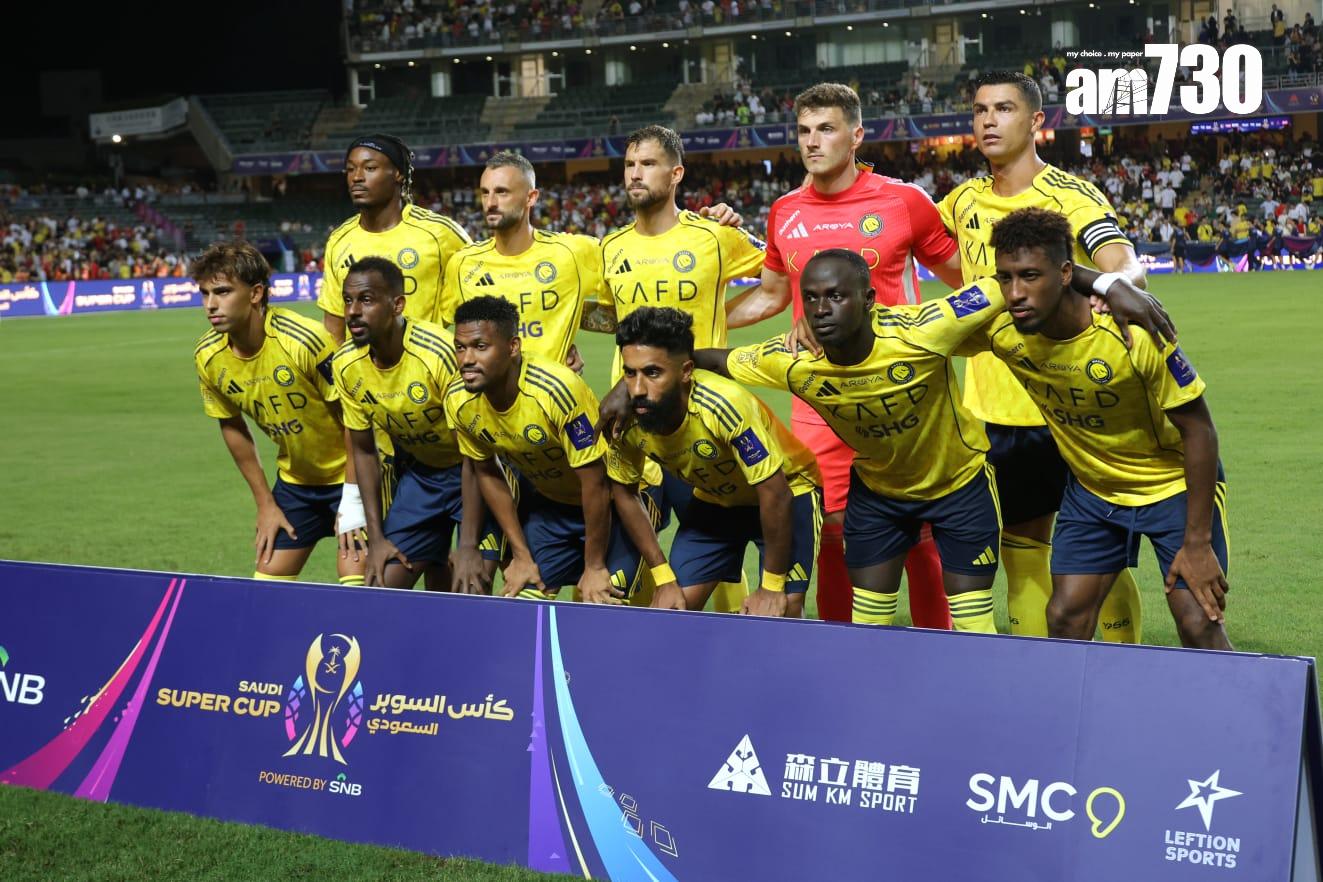 艾納斯以強陣出戰。(林俊源攝)