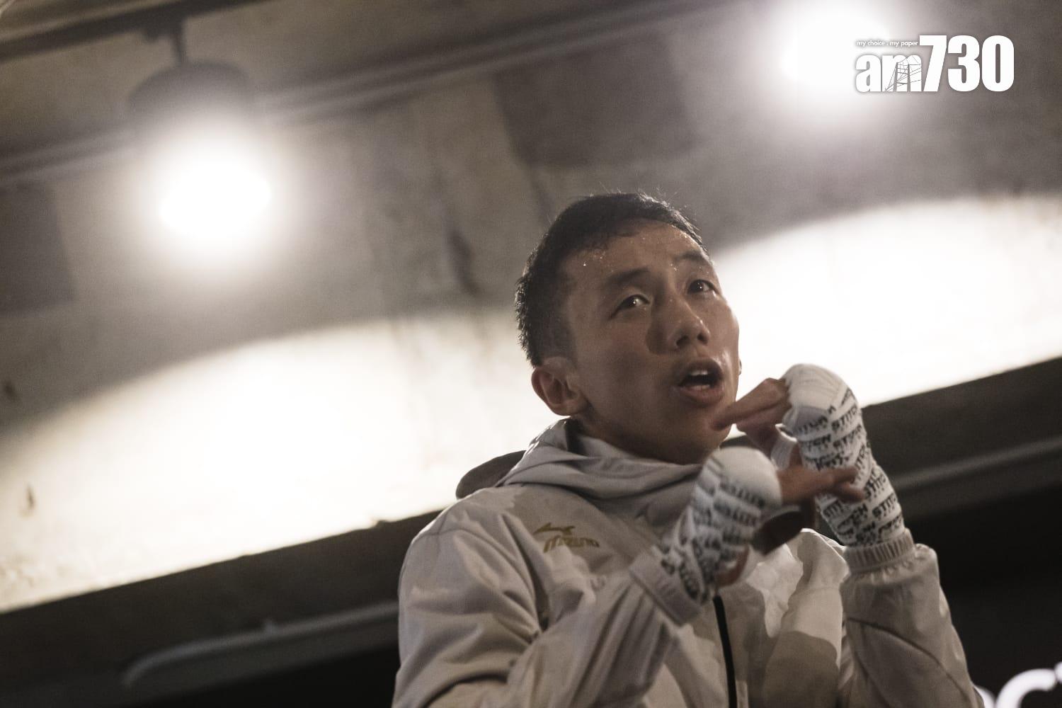 曹星如表示心情輕鬆。(周令知攝)